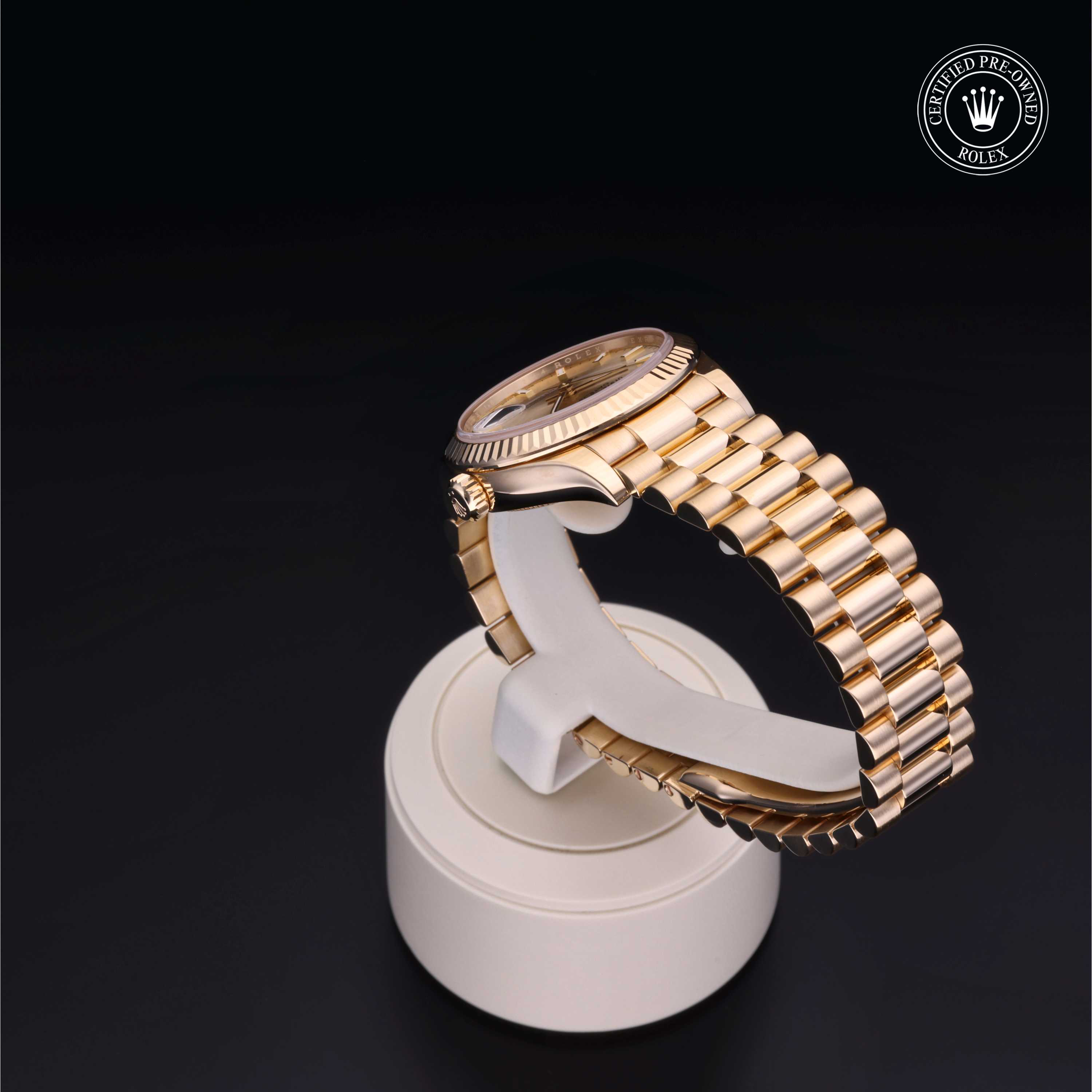 Rolex Certified Pre-Owned Datejust Datejust, 2019, Gold 18 Carat Yellow, 31 mm - image 4 of 5