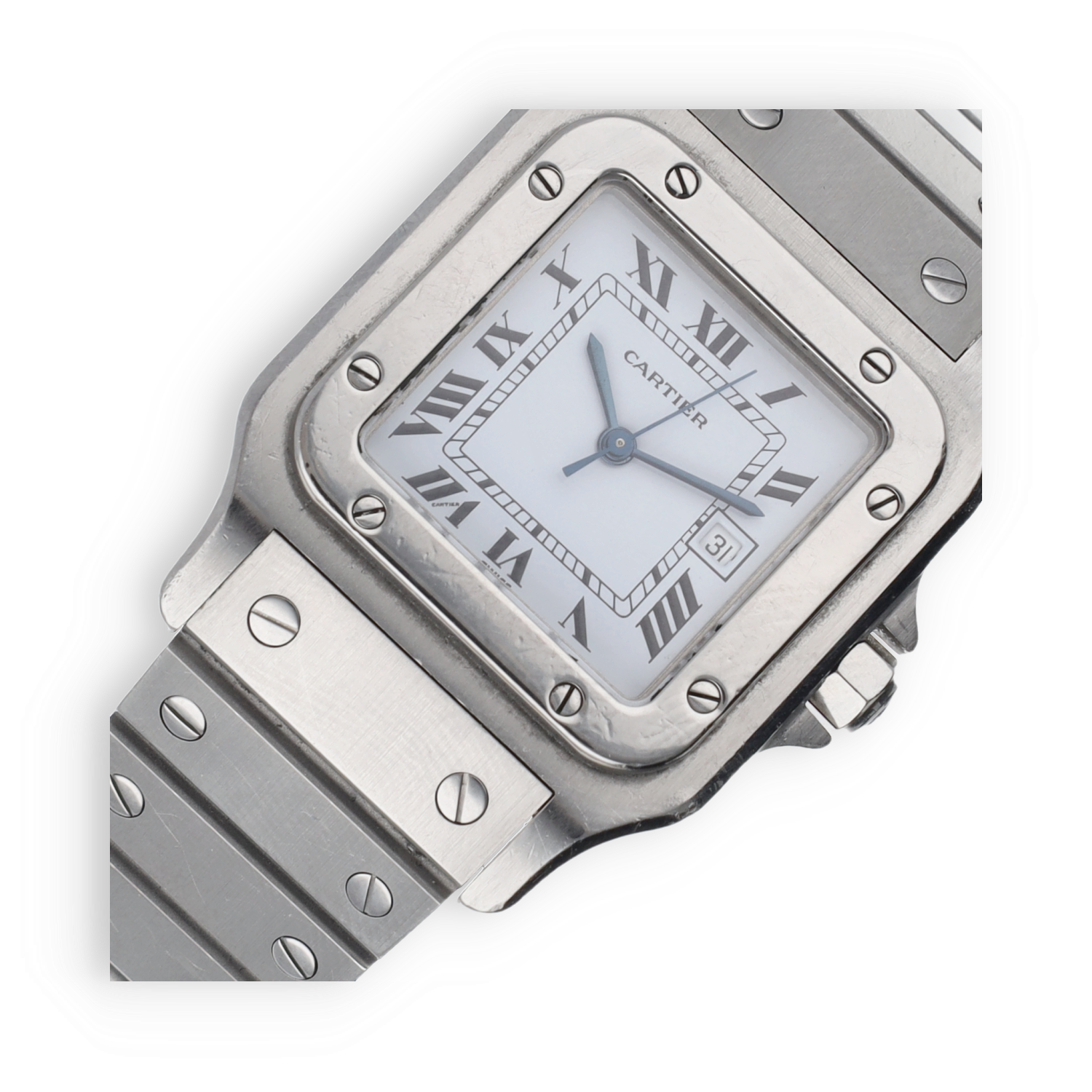 Pre-owned watches Santos Carree 2960