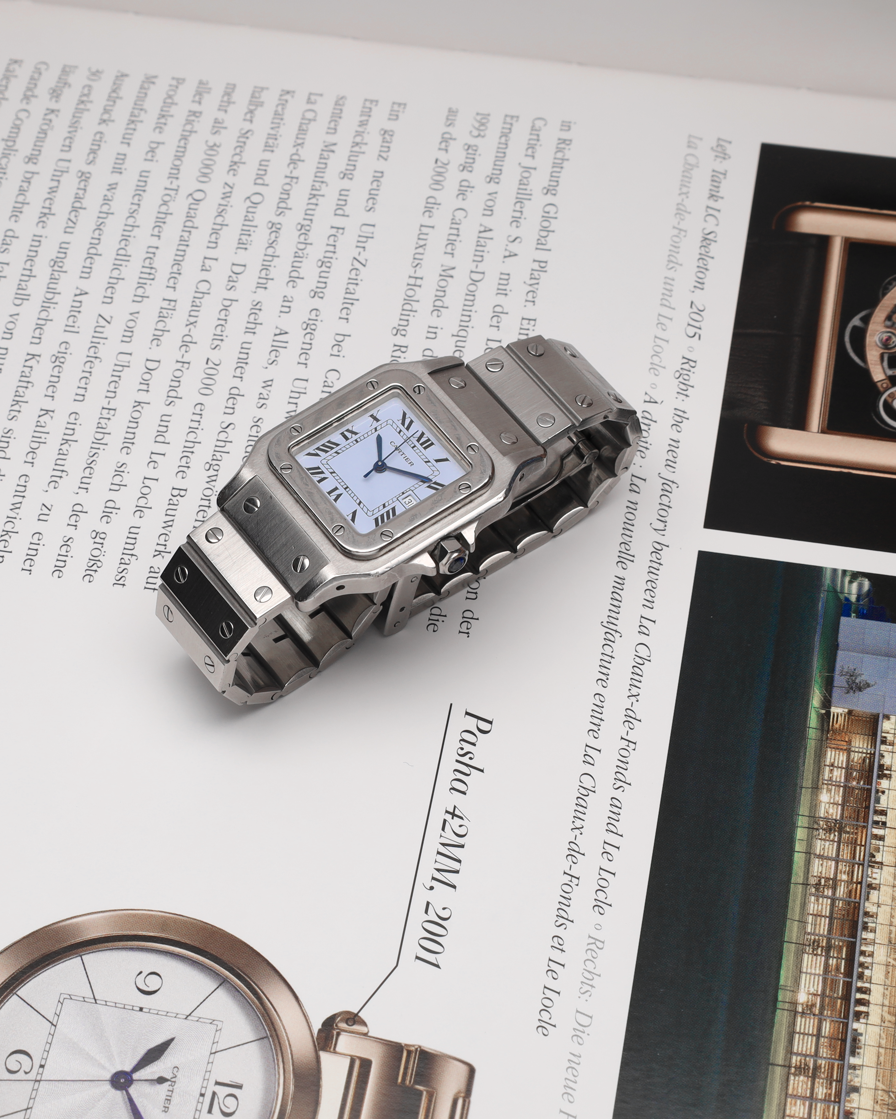 Pre-owned watches Santos Carree 2960