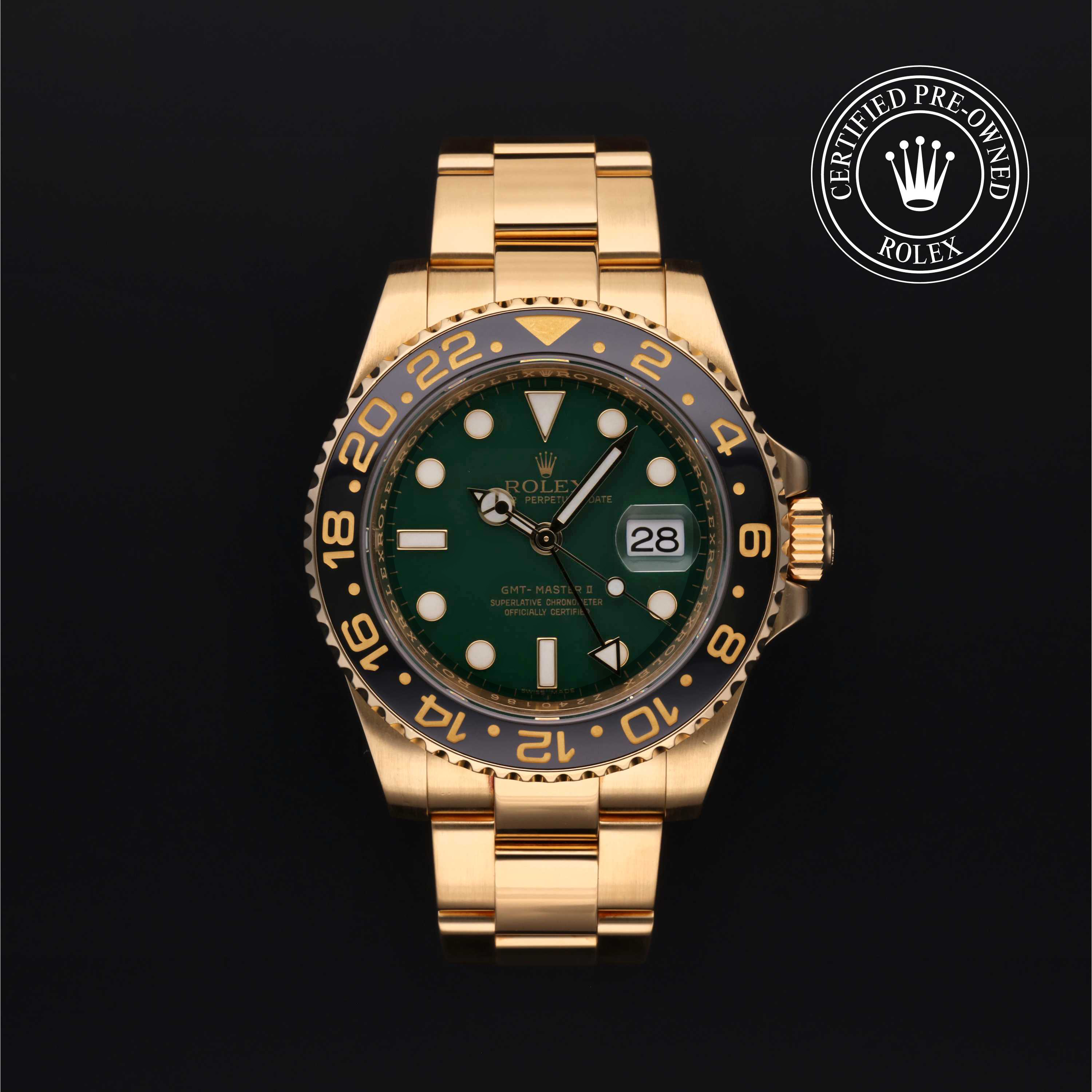 Rolex Certified Pre-Owned GMT-Master II GMT-Master II, 2006, Gold 18 Carat Yellow, 40 mm - image 1 of 5