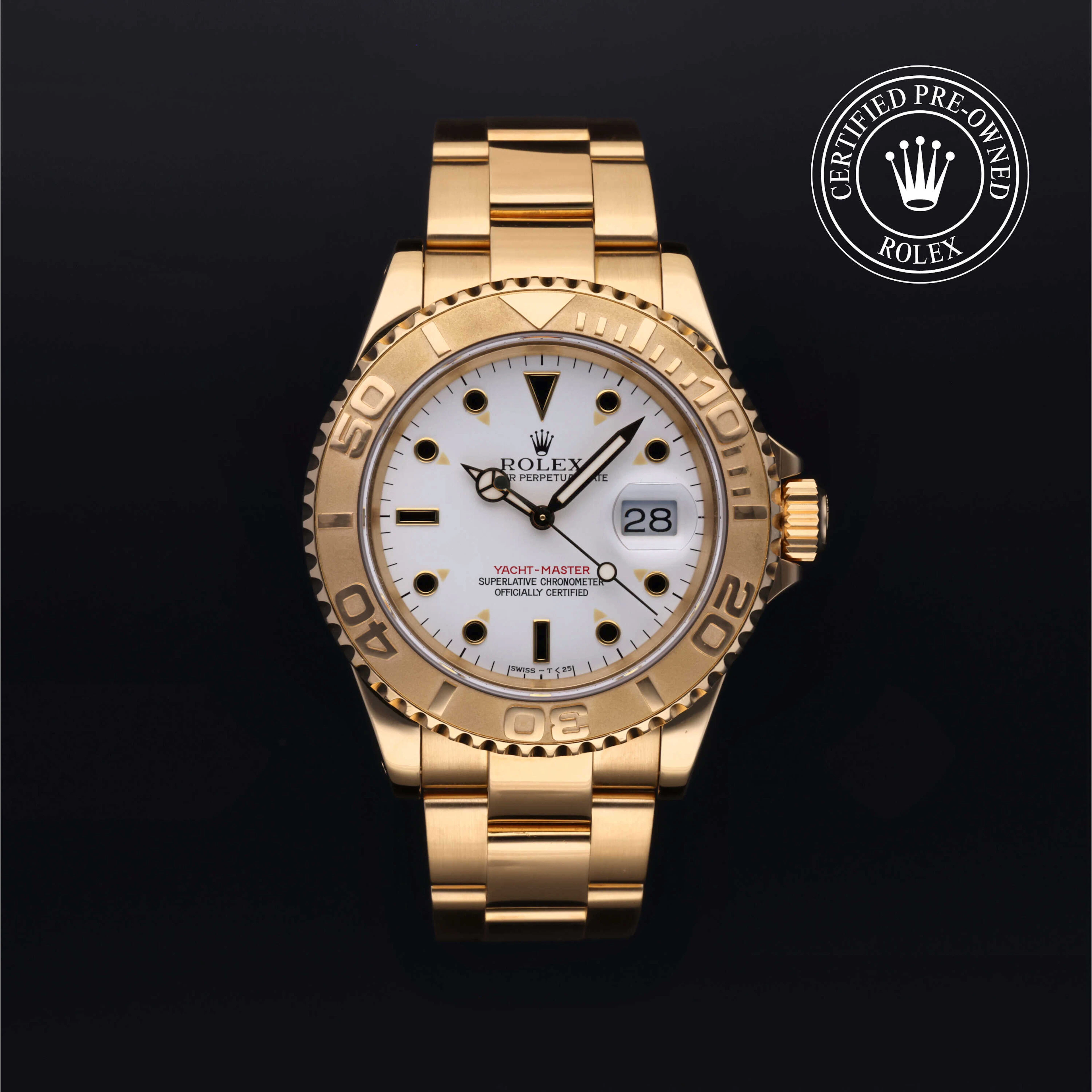 Rolex Certified Pre-Owned Yacht-Master Yacht-Master, 1994, Gold 18 Carat Yellow, 40 mm - image 1 of 5