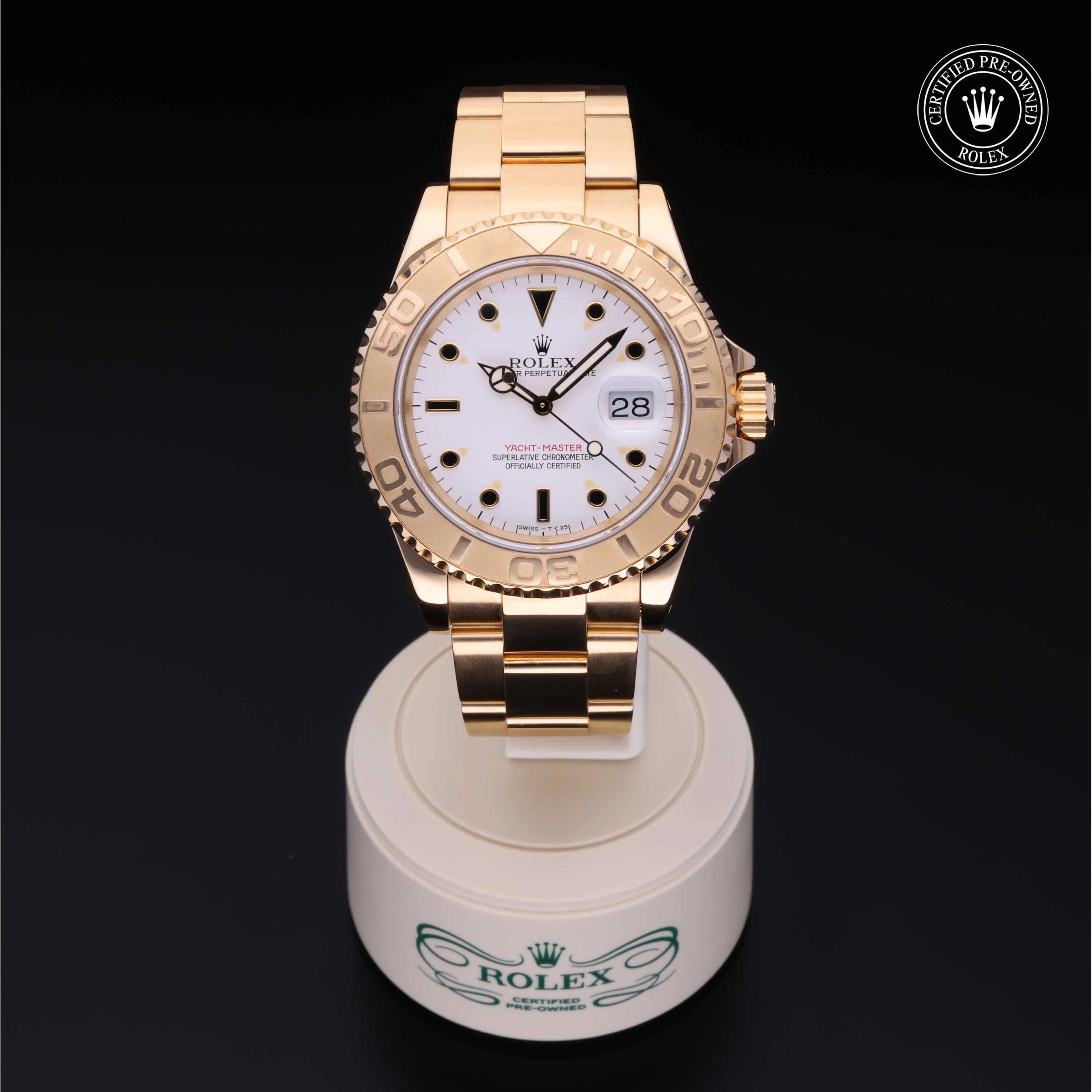 Rolex Certified Pre-Owned Yacht-Master Yacht-Master, 1994, Gold 18 Carat Yellow, 40 mm - image 2 of 5