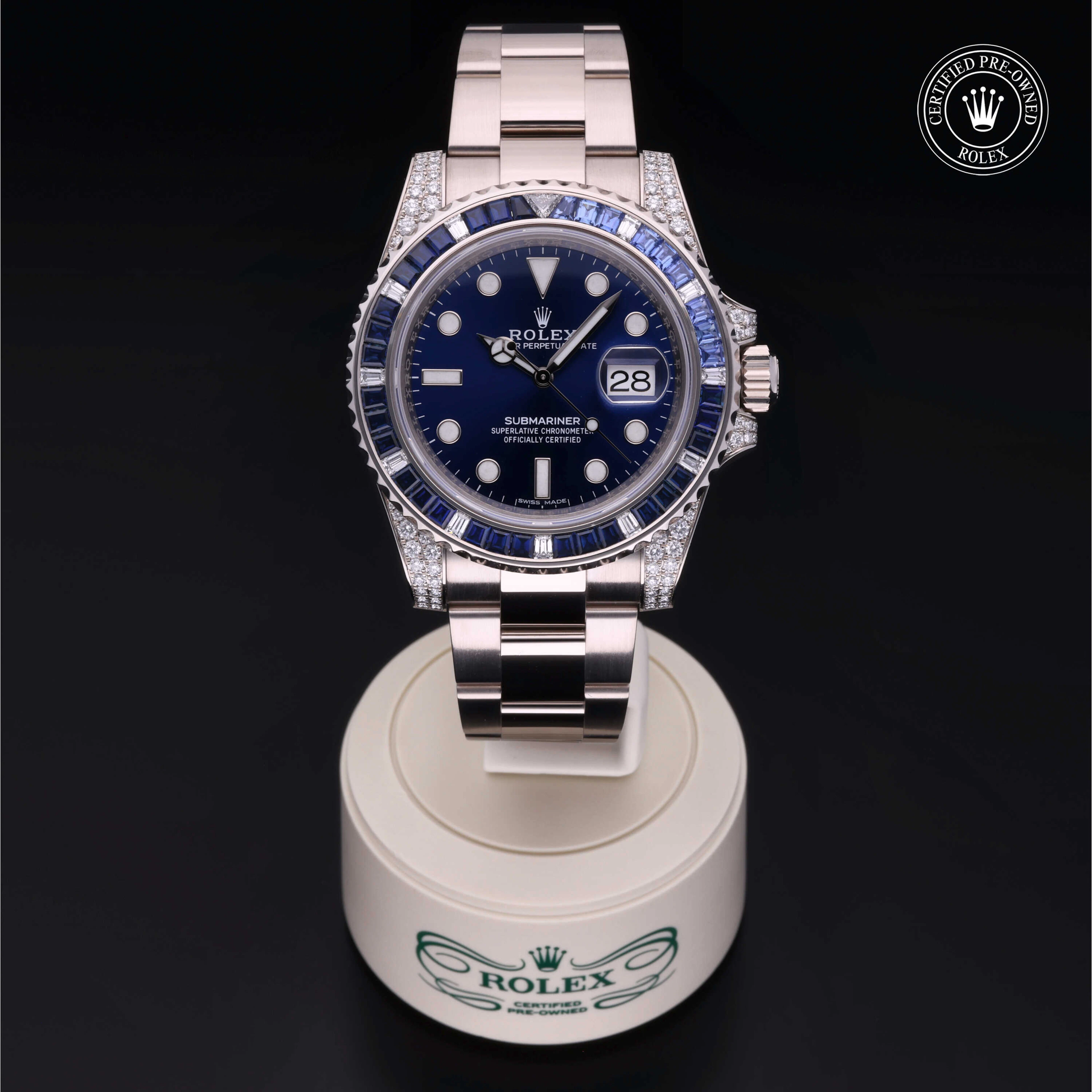 Rolex Certified Pre-Owned Submariner Submariner Date, 2018, Gold 18 Carat White, 40 mm - image 2 of 5