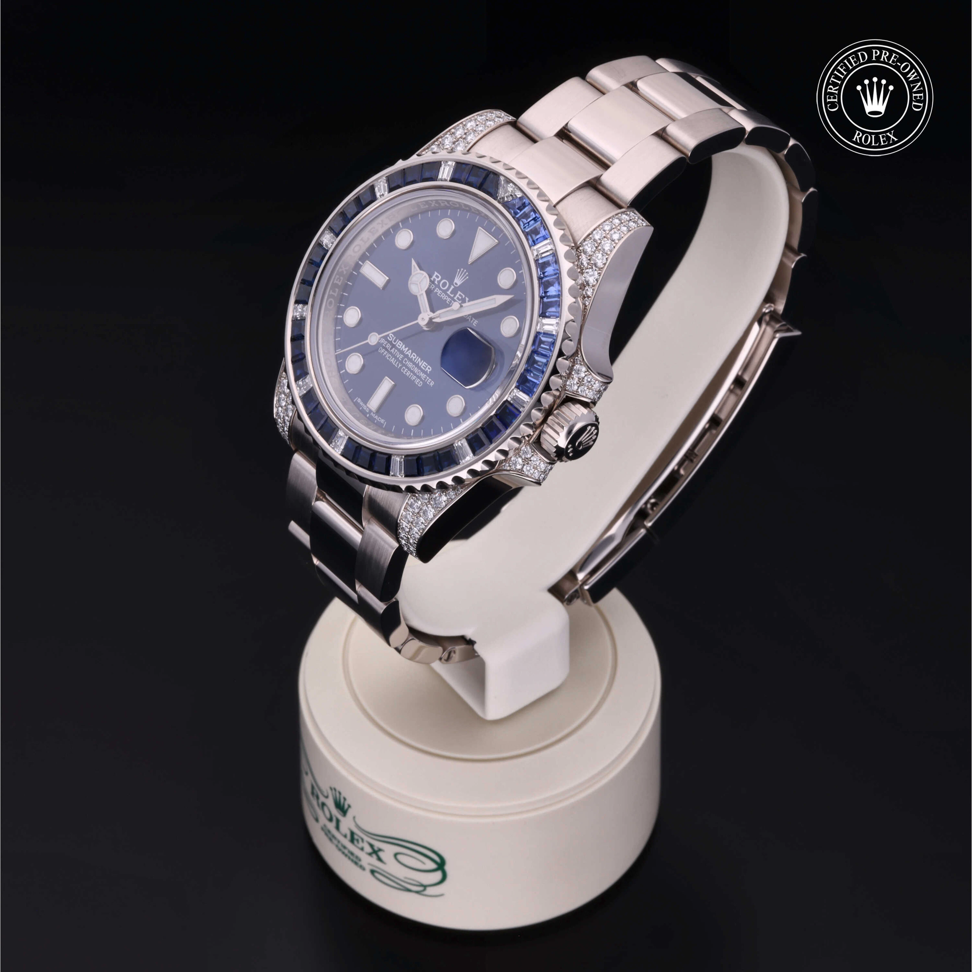 Rolex Certified Pre-Owned Submariner Submariner Date, 2018, Gold 18 Carat White, 40 mm - image 3 of 5