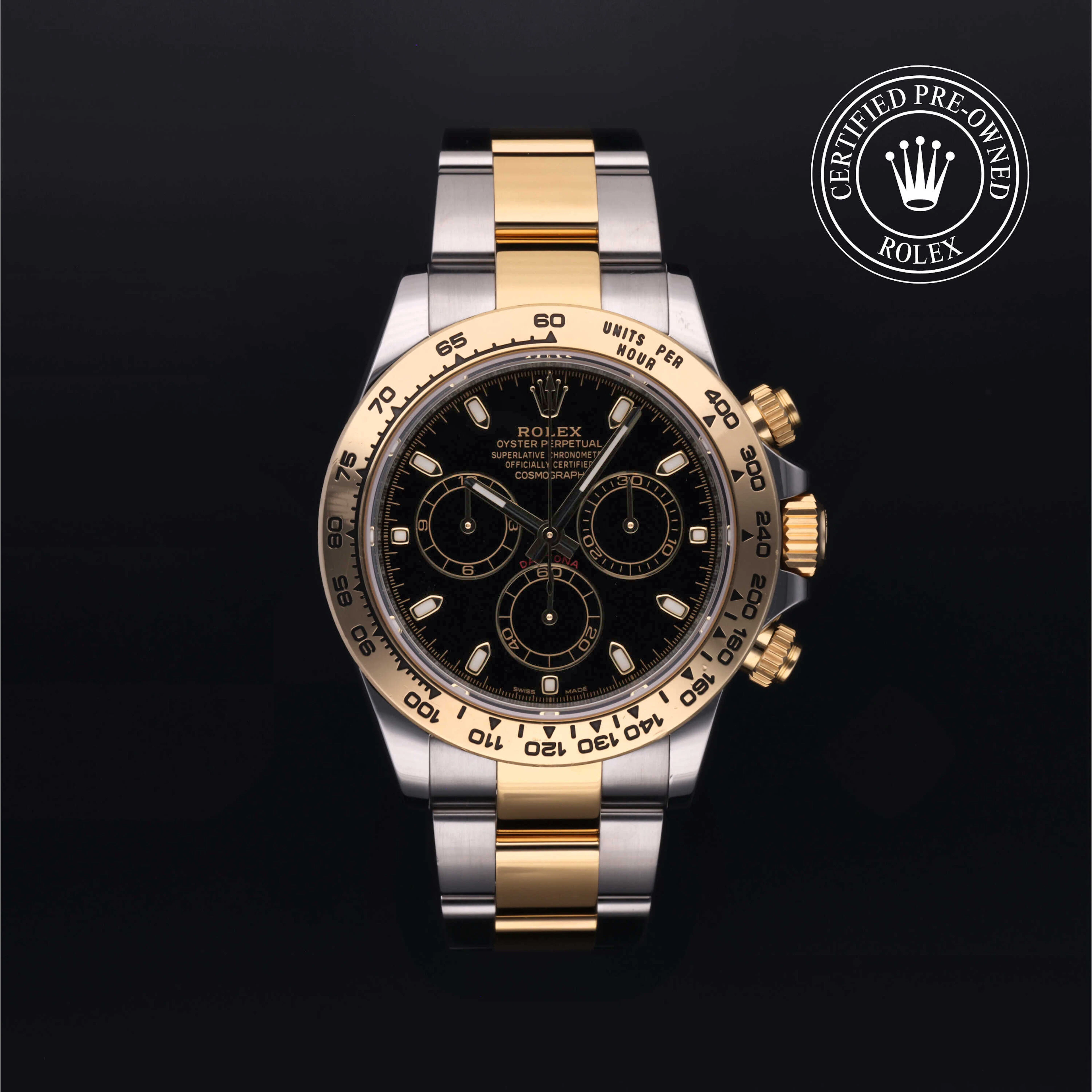Rolex Certified Pre-Owned Daytona Cosmograph Daytona, 2020, Rolesor 18 Carat Yellow, 40 mm - image 1 of 5