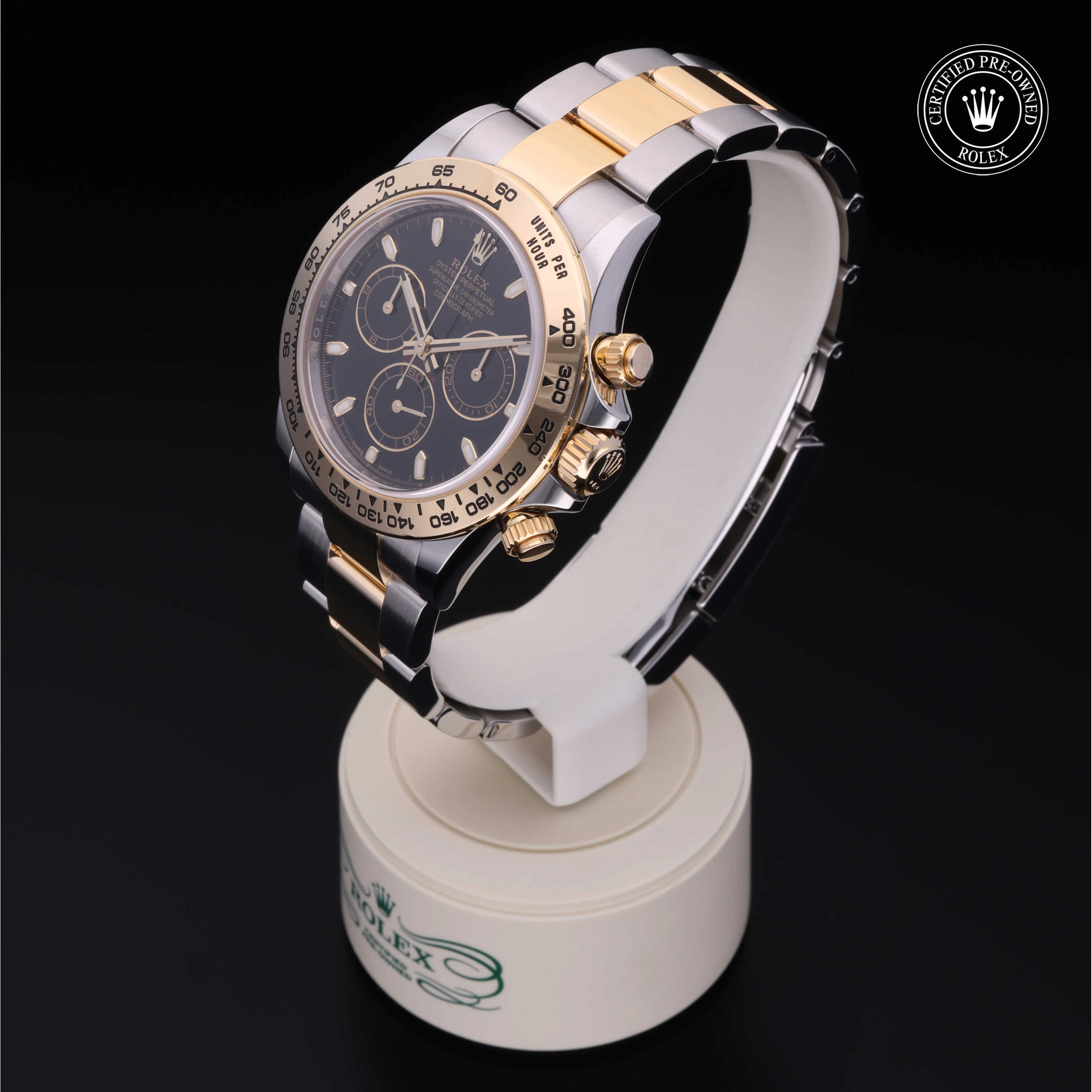 Rolex Certified Pre-Owned Daytona Cosmograph Daytona, 2020, Rolesor 18 Carat Yellow, 40 mm - image 3 of 5
