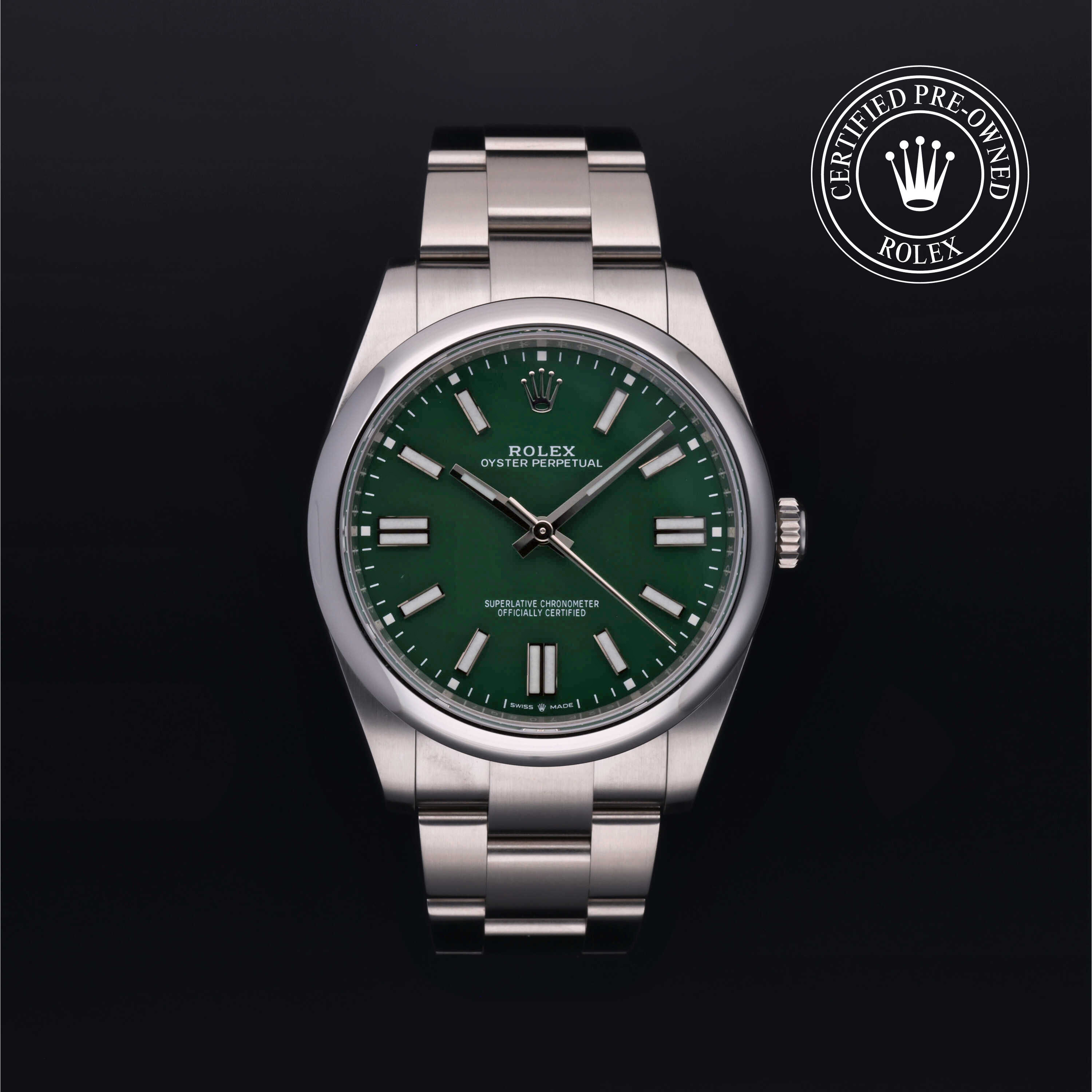 Rolex Certified Pre-Owned Oyster Perpetual Oyster Perpetual, 2023, Steel, 41 mm - image 1 of 5