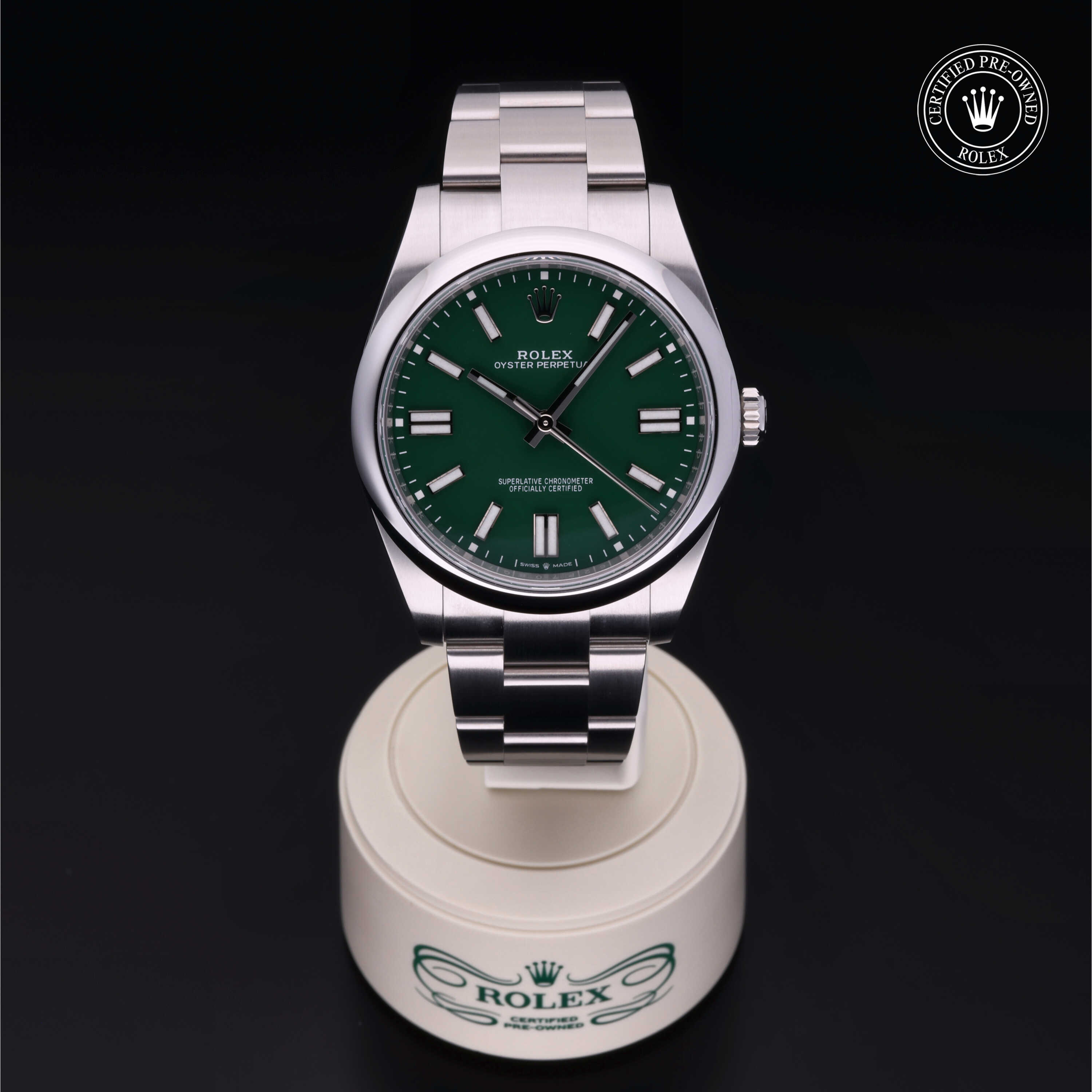 Rolex Certified Pre-Owned Oyster Perpetual Oyster Perpetual, 2023, Steel, 41 mm - image 2 of 5