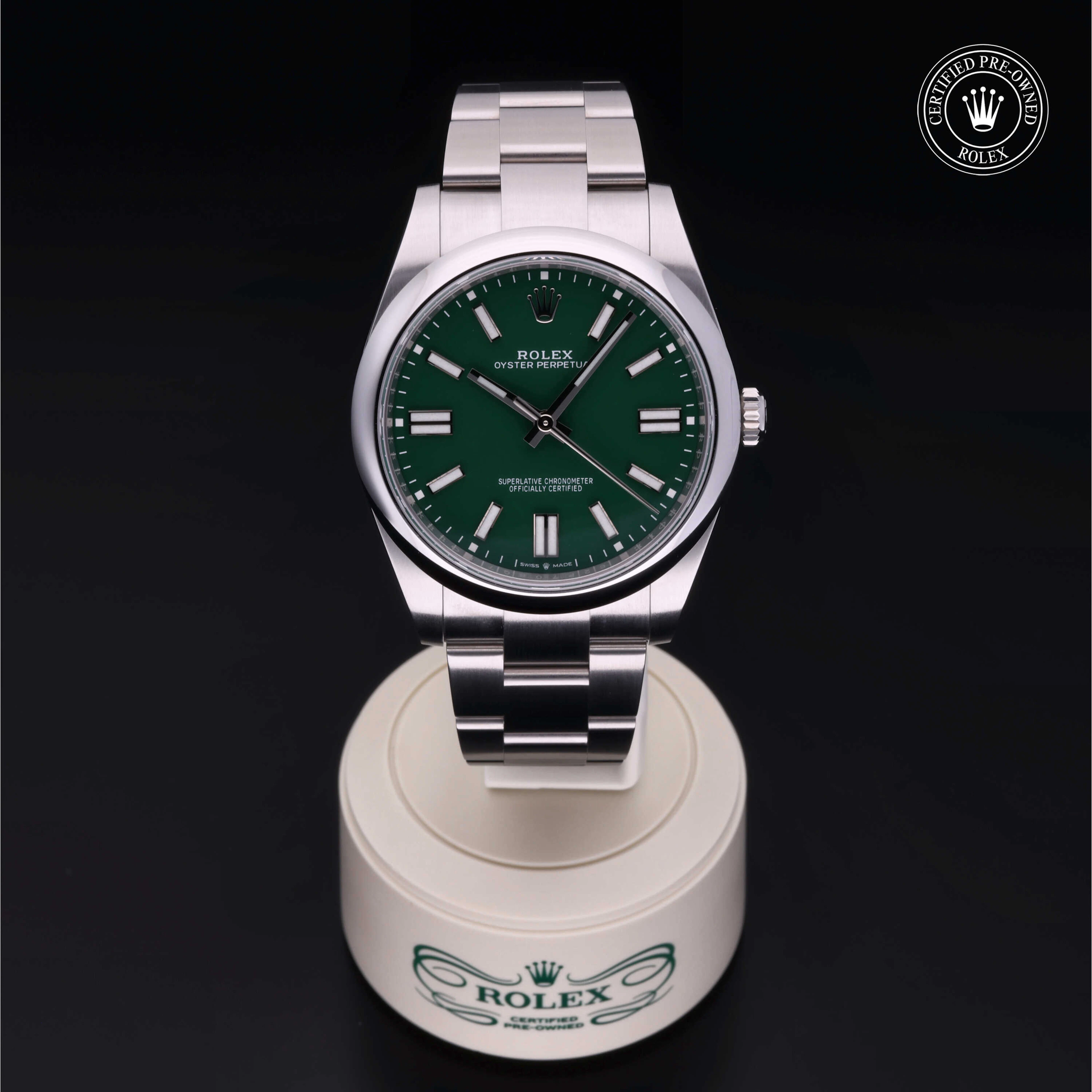 Rolex Certified Pre-Owned Oyster Perpetual Oyster Perpetual, 2023, Steel, 41 mm - image 2 of 5