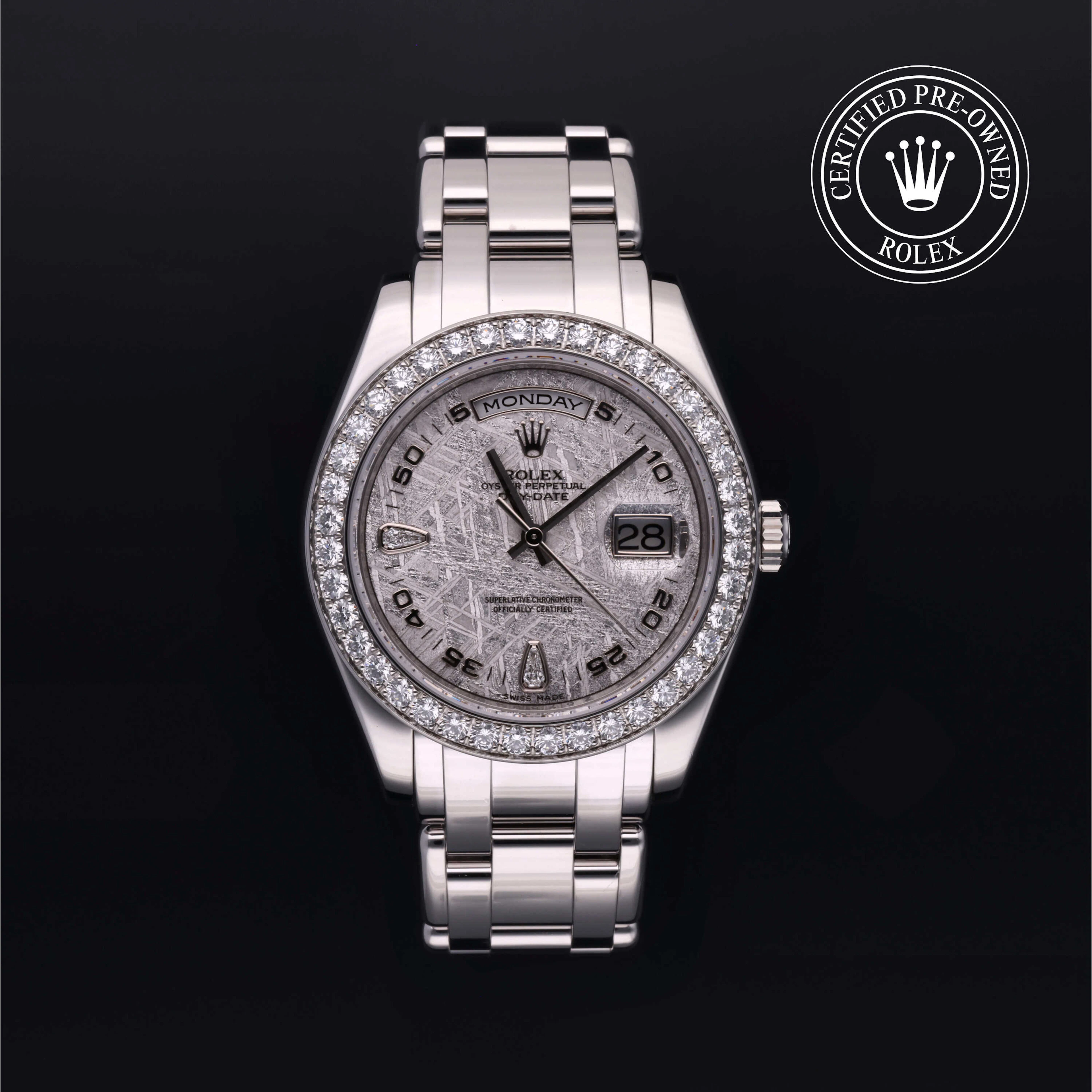 Rolex Certified Pre-Owned Day-Date Day-Date, 2006, Platinum, 39 mm - image 1 of 5