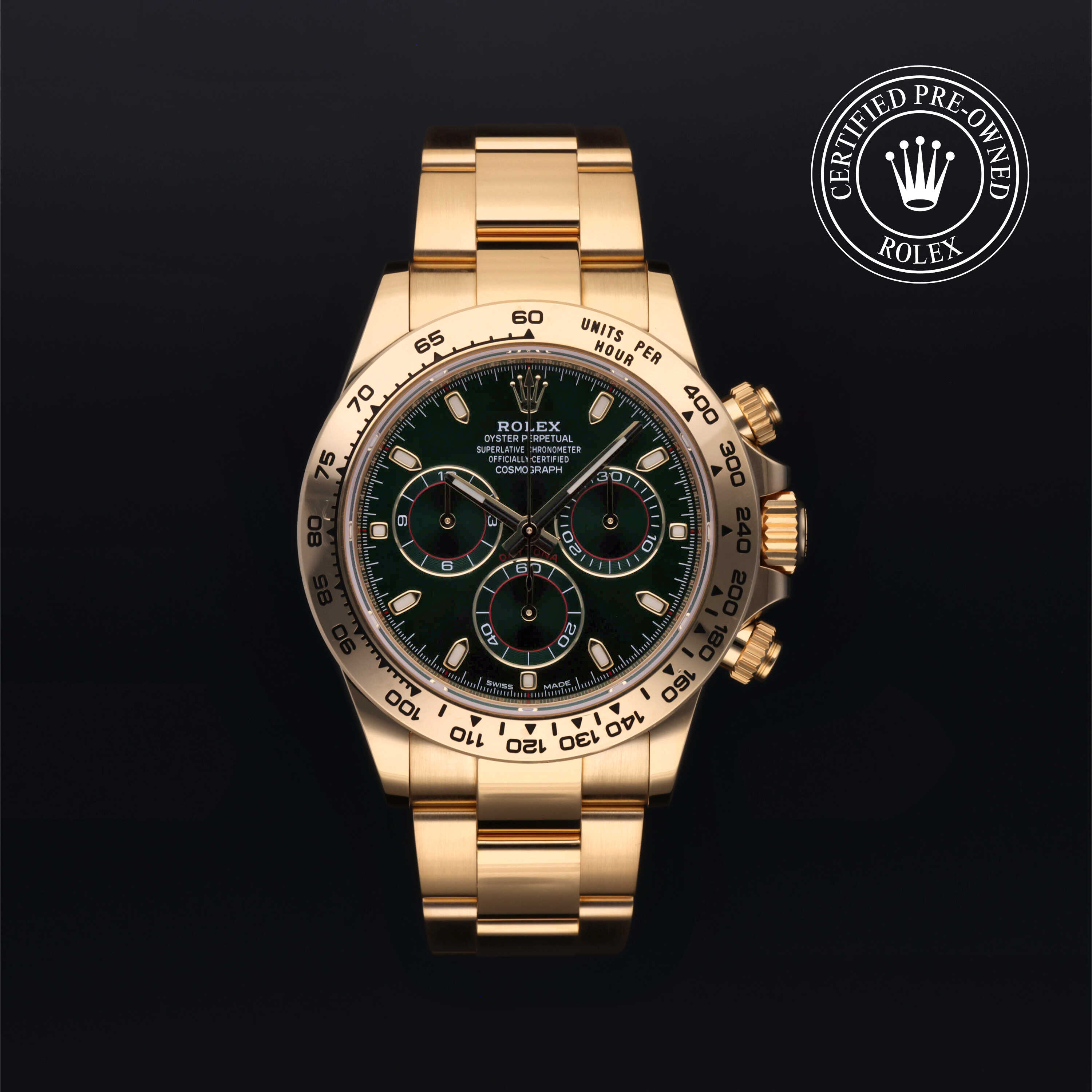 Rolex Certified Pre-Owned Daytona Cosmograph Daytona, 2022, Gold 18 Carat Yellow, 40 mm - image 1 of 5