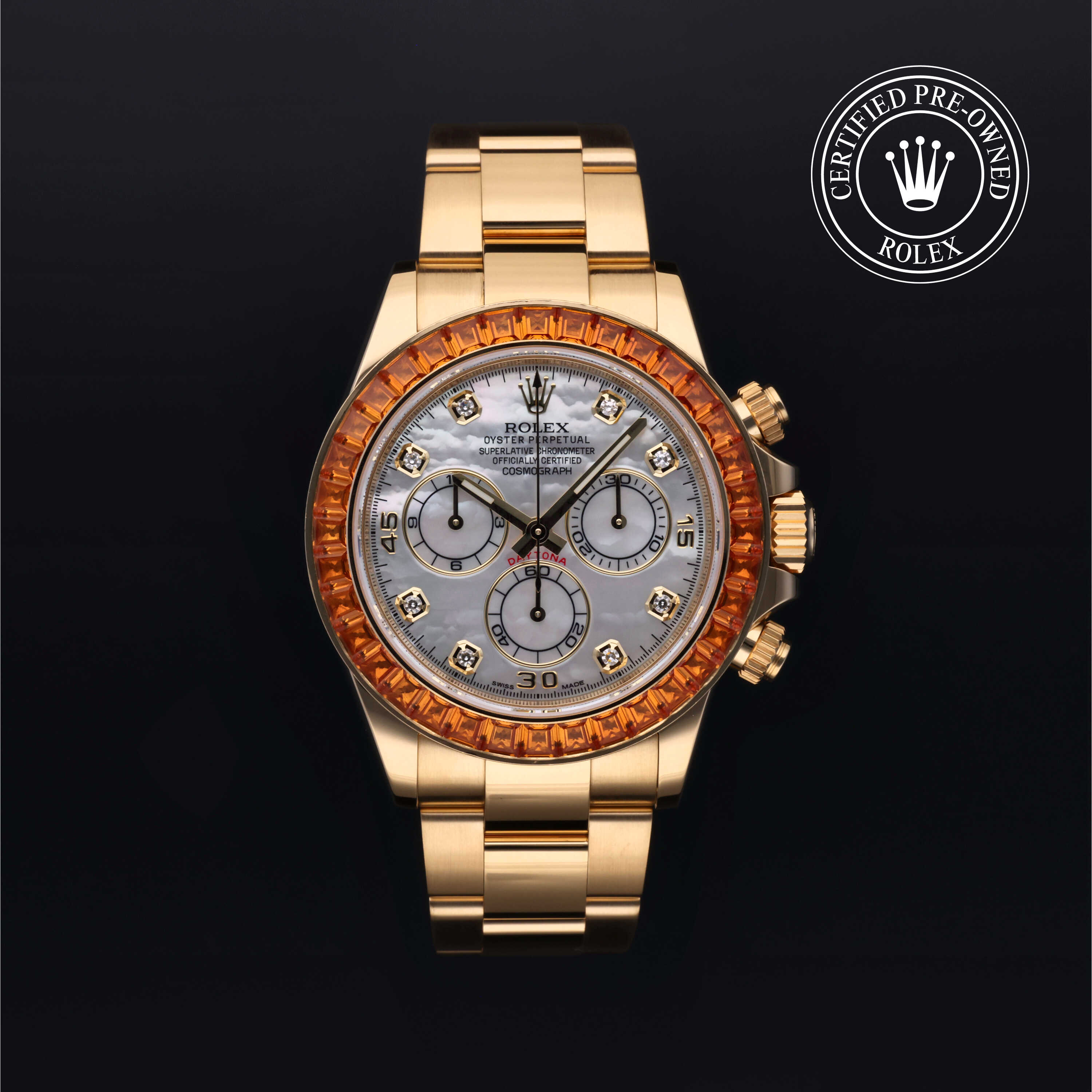 Rolex Certified Pre-Owned Daytona Cosmograph Daytona, 2019, Gold 18 Carat Yellow, 40 mm - image 1 of 5