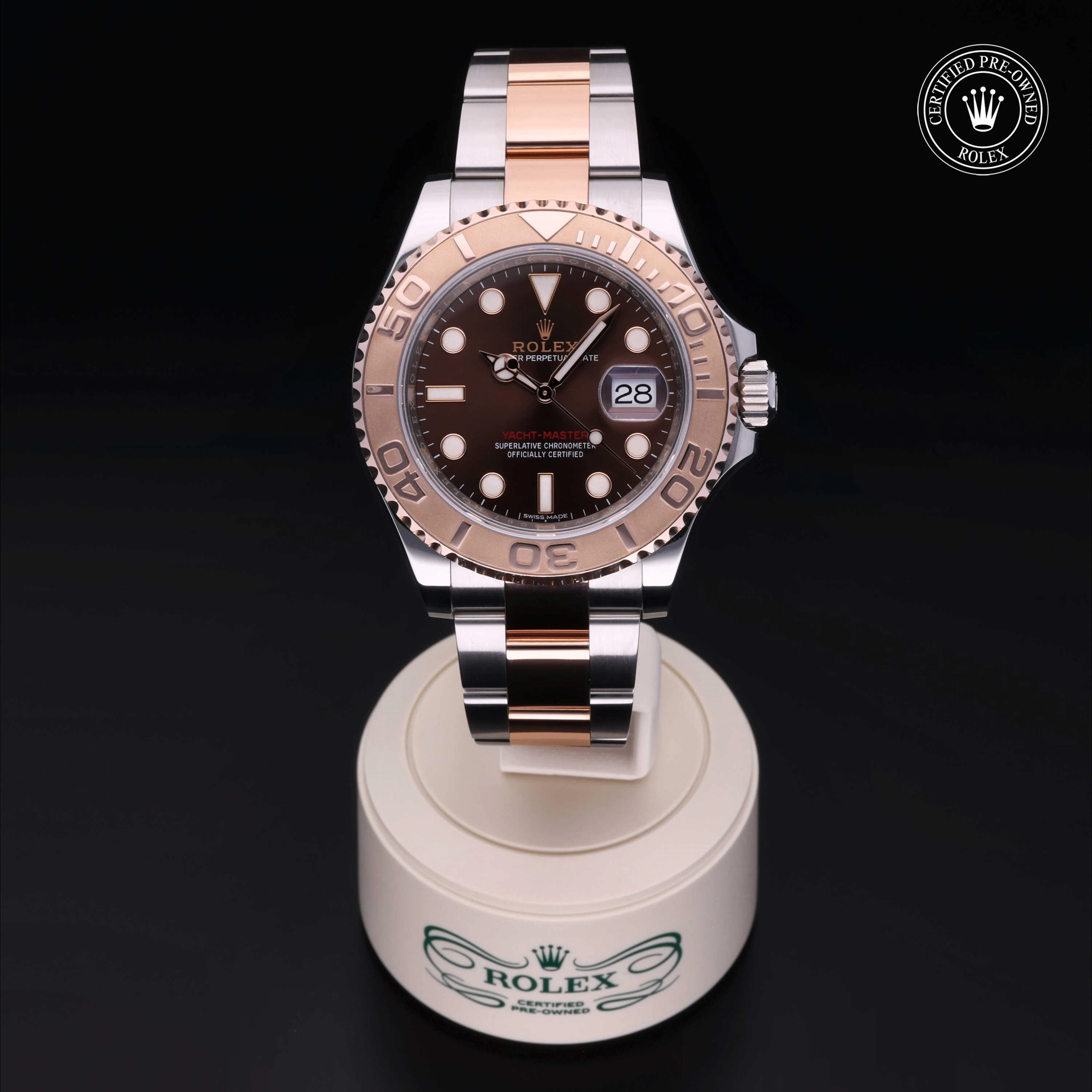 Rolex Certified Pre-Owned Yacht-Master Yacht-Master, 2017, Rolesor 18 Carat Red, 40 mm - image 3 of 6