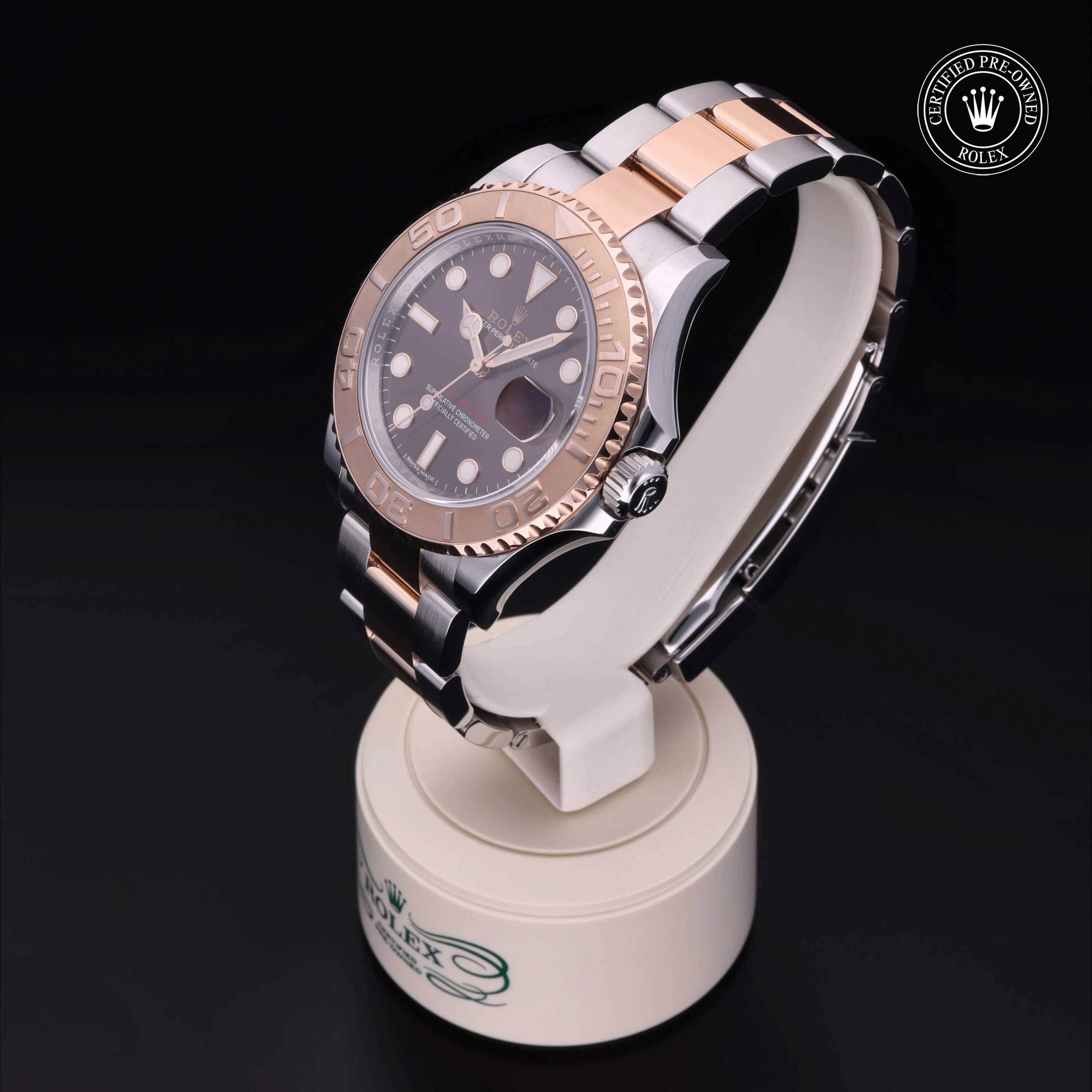Rolex Certified Pre-Owned Yacht-Master Yacht-Master, 2017, Rolesor 18 Carat Red, 40 mm - image 4 of 6