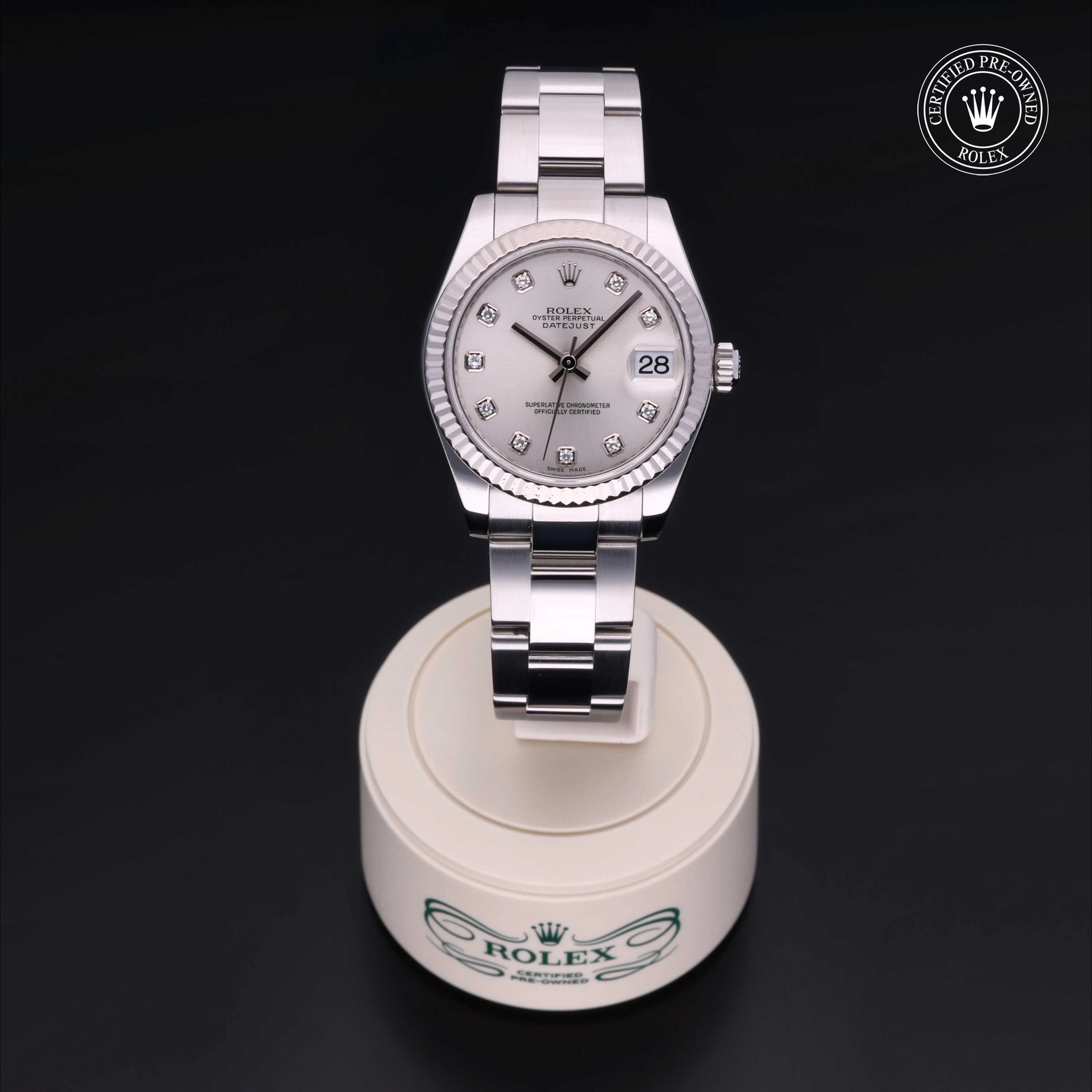 Rolex Certified Pre-Owned Datejust Datejust, 2007, Rolesor 18 Carat White, 31 mm - image 2 of 5