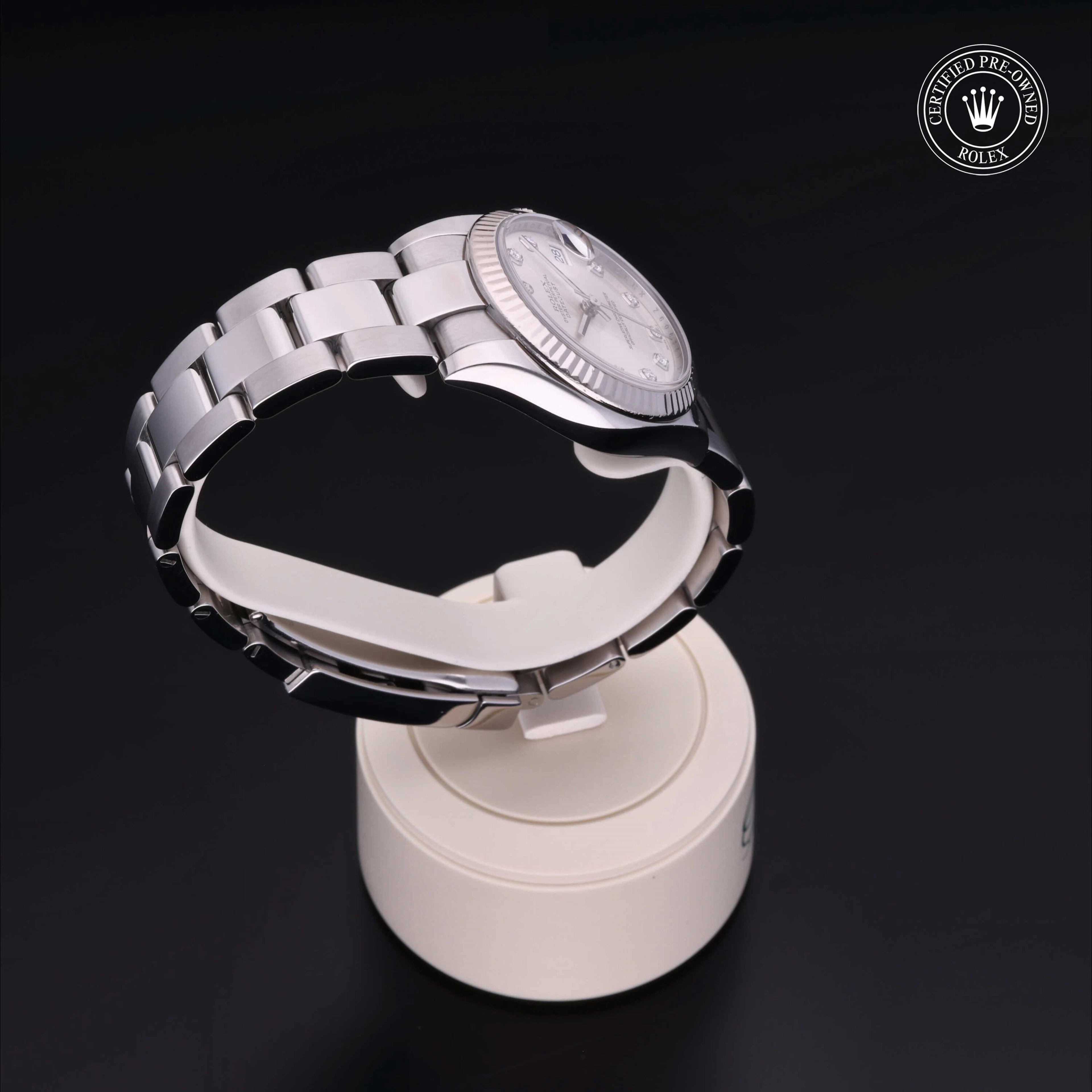Rolex Certified Pre-Owned Datejust Datejust, 2007, Rolesor 18 Carat White, 31 mm - image 5 of 5