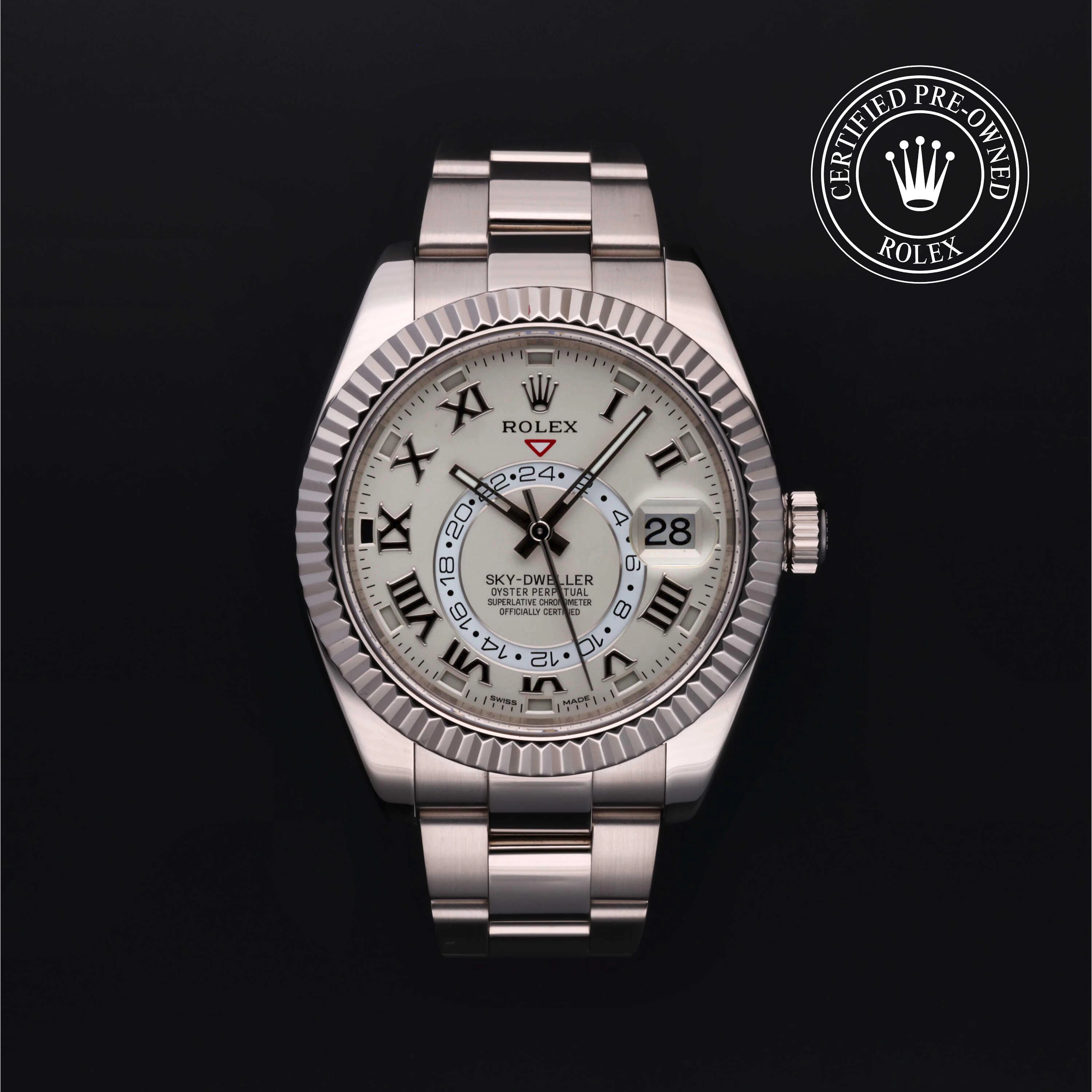 Rolex Certified Pre-Owned Sky-Dweller Sky-Dweller, 2013, 18 ct white gold, 42 mm - image 1 of 5