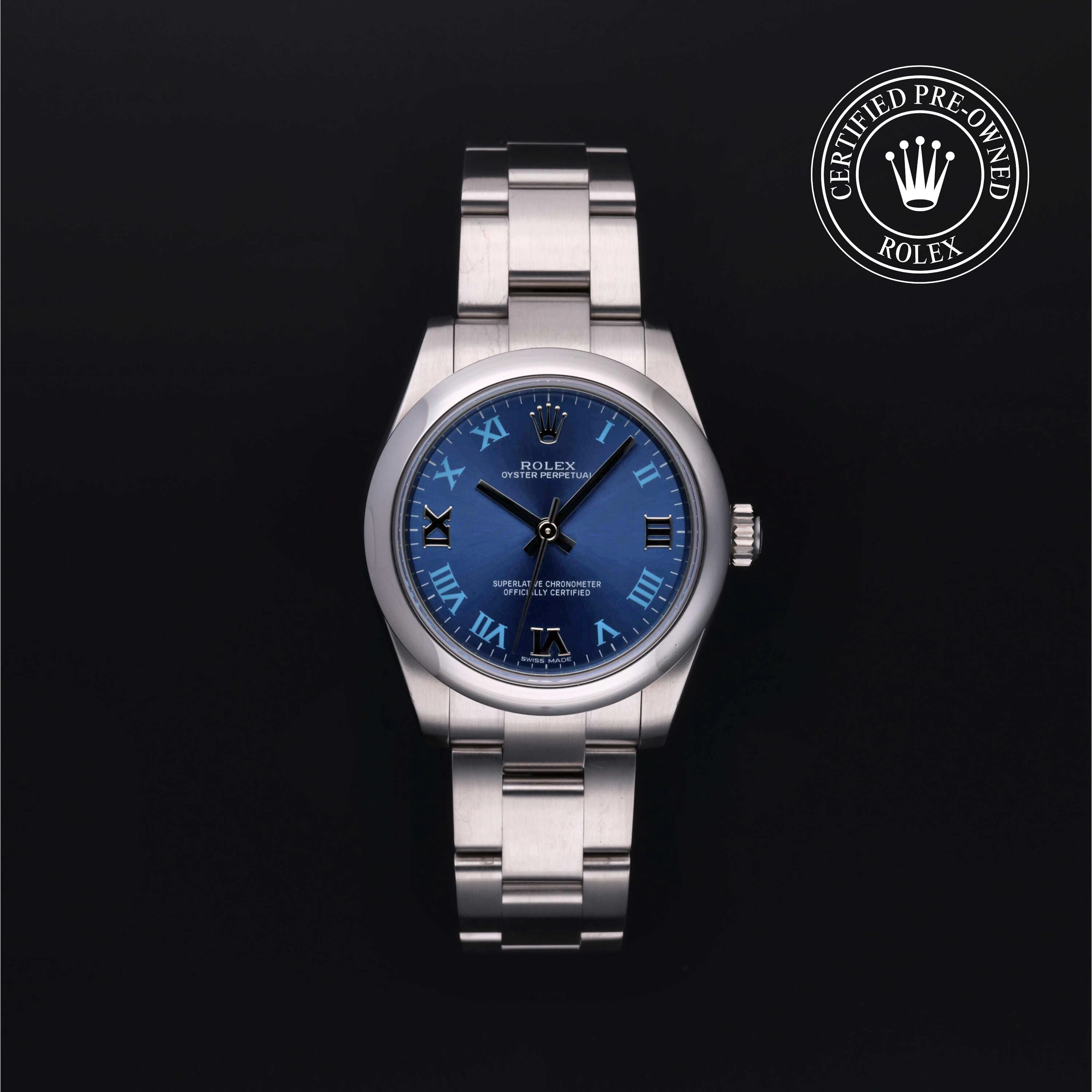 Rolex Certified Pre-Owned Oyster Perpetual Oyster Perpetual, Unknown, Steel, 31 mm - image 1 of 5