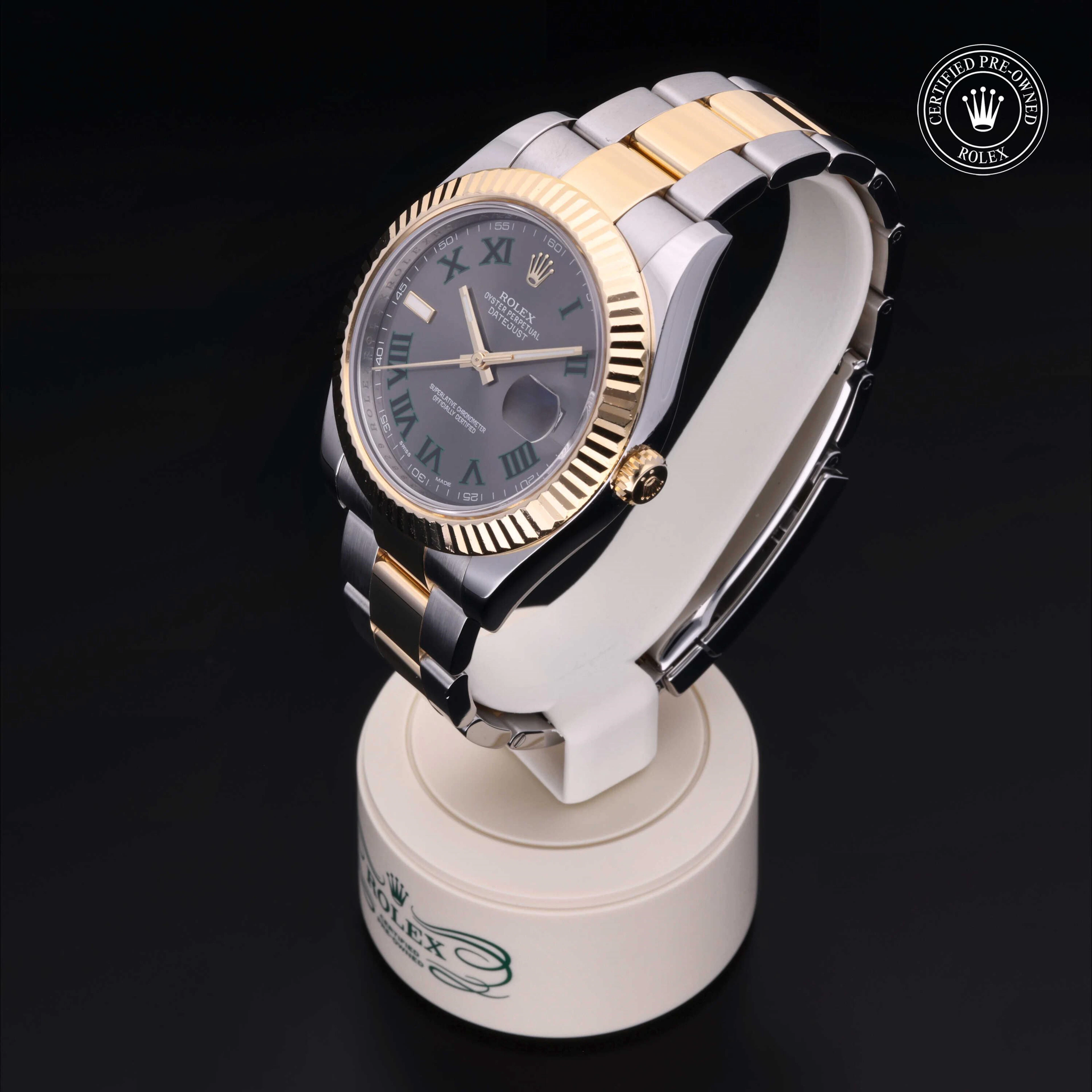 Rolex Certified Pre-Owned Datejust Datejust, Unknown, Rolesor 18 Carat Yellow, 41 mm - image 3 of 5