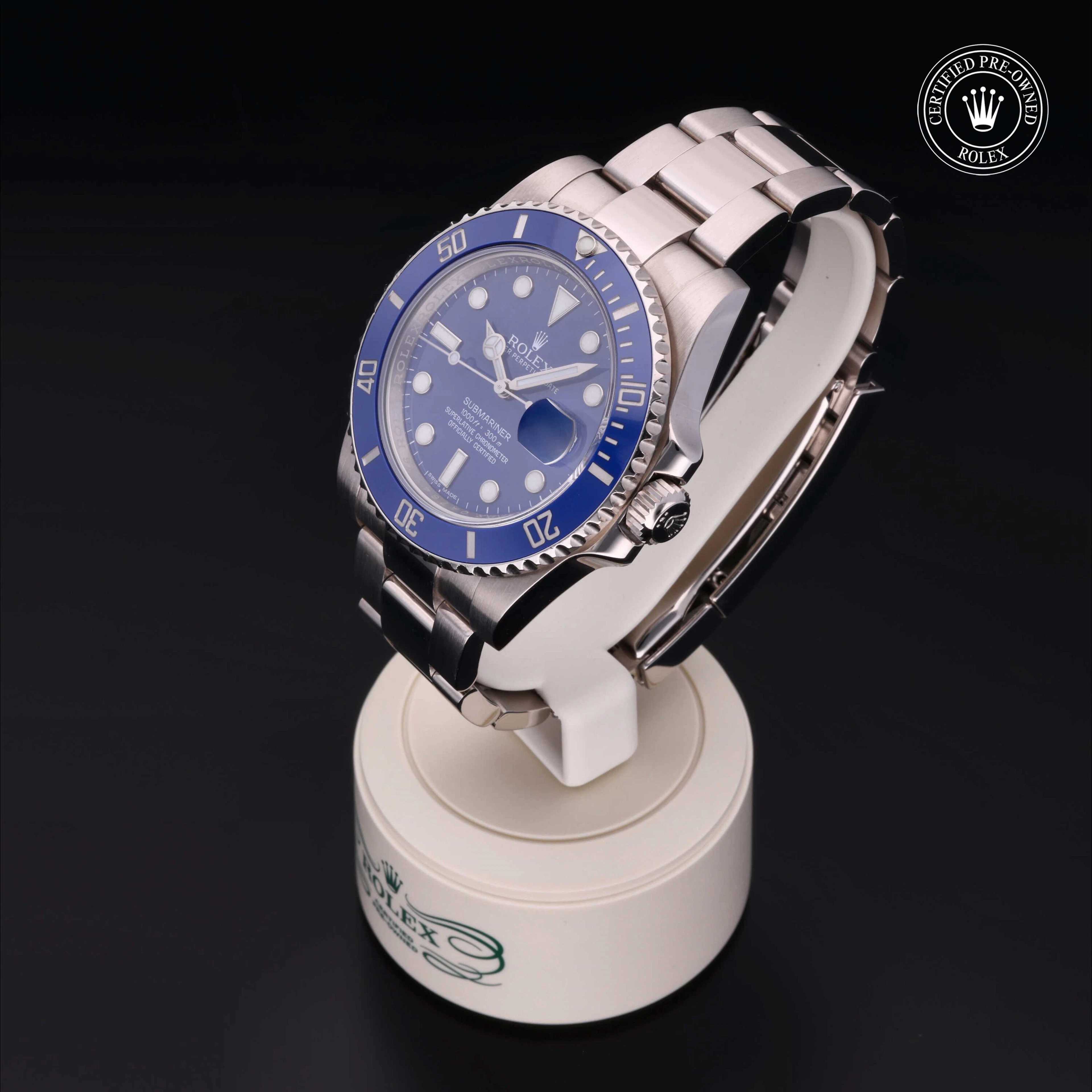 Rolex Certified Pre-Owned Submariner Submariner Date, Unknown, Gold 18 Carat White, 40 mm - image 3 of 5