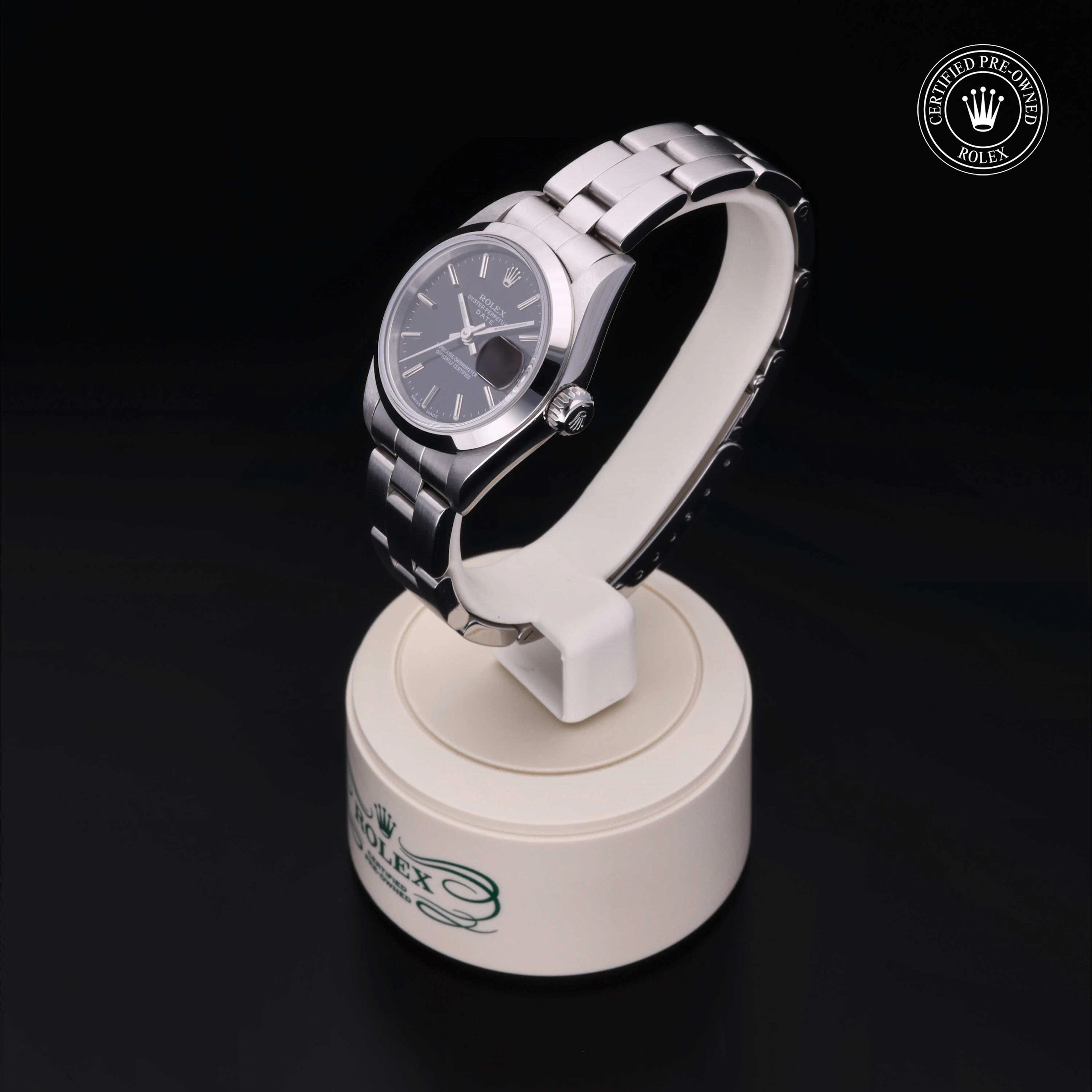 Rolex Certified Pre-Owned Oyster Perpetual Date Oyster Perpetual, 2003, Steel, 26 mm - image 3 of 5
