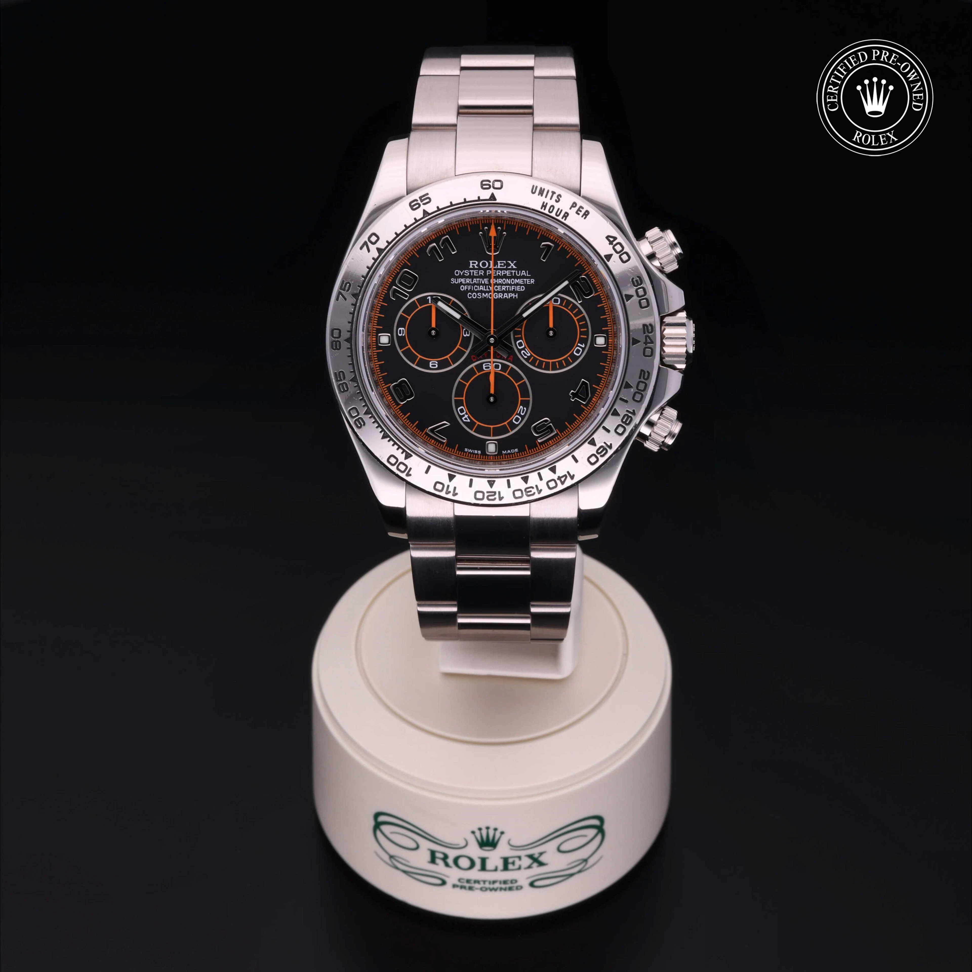 Rolex Certified Pre-Owned Daytona Cosmograph Daytona, 2011, Gold 18 Carat White, 40 mm - image 2 of 5