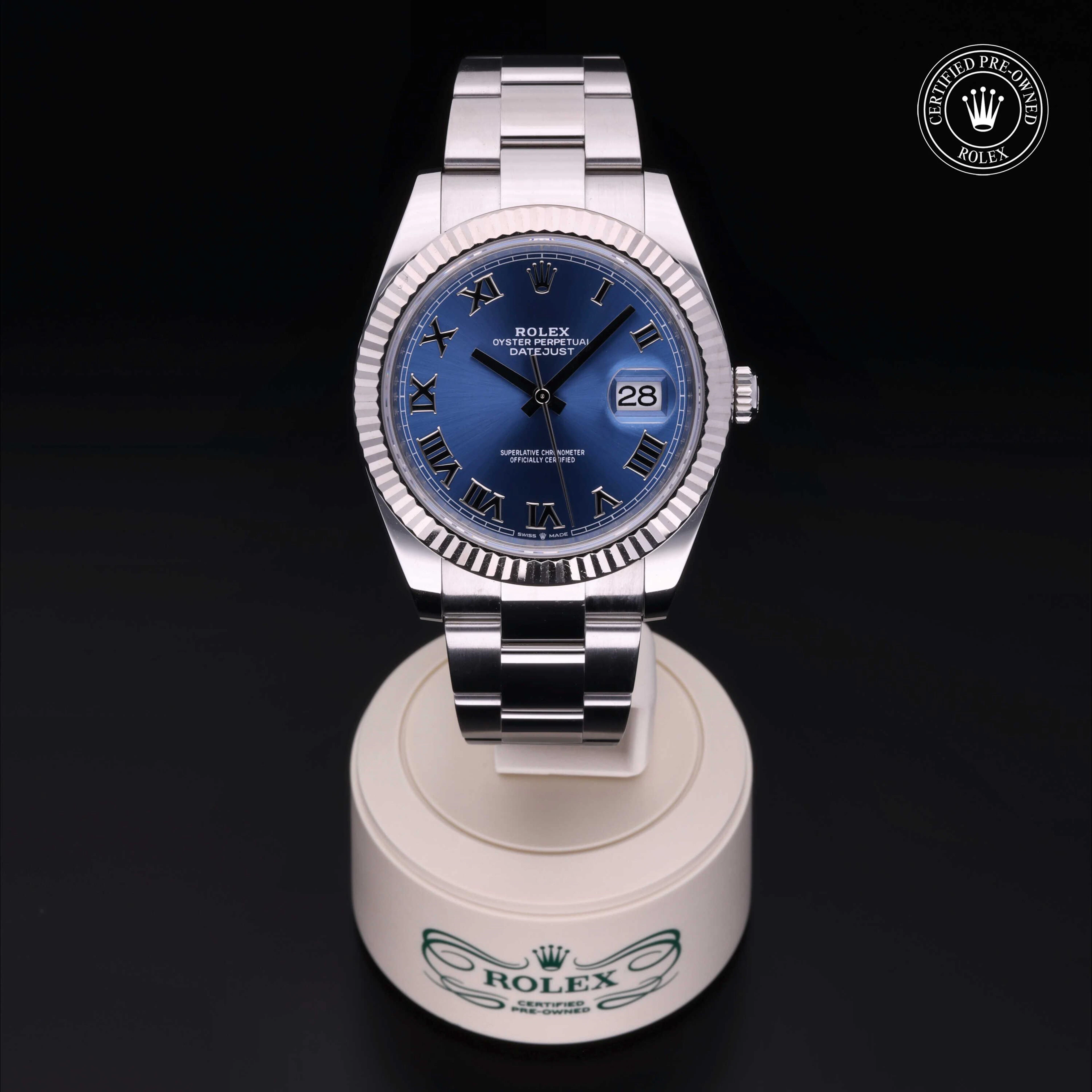Rolex Certified Pre-Owned Datejust Datejust, 2022, Rolesor 18 Carat White, 41 mm - image 2 of 5