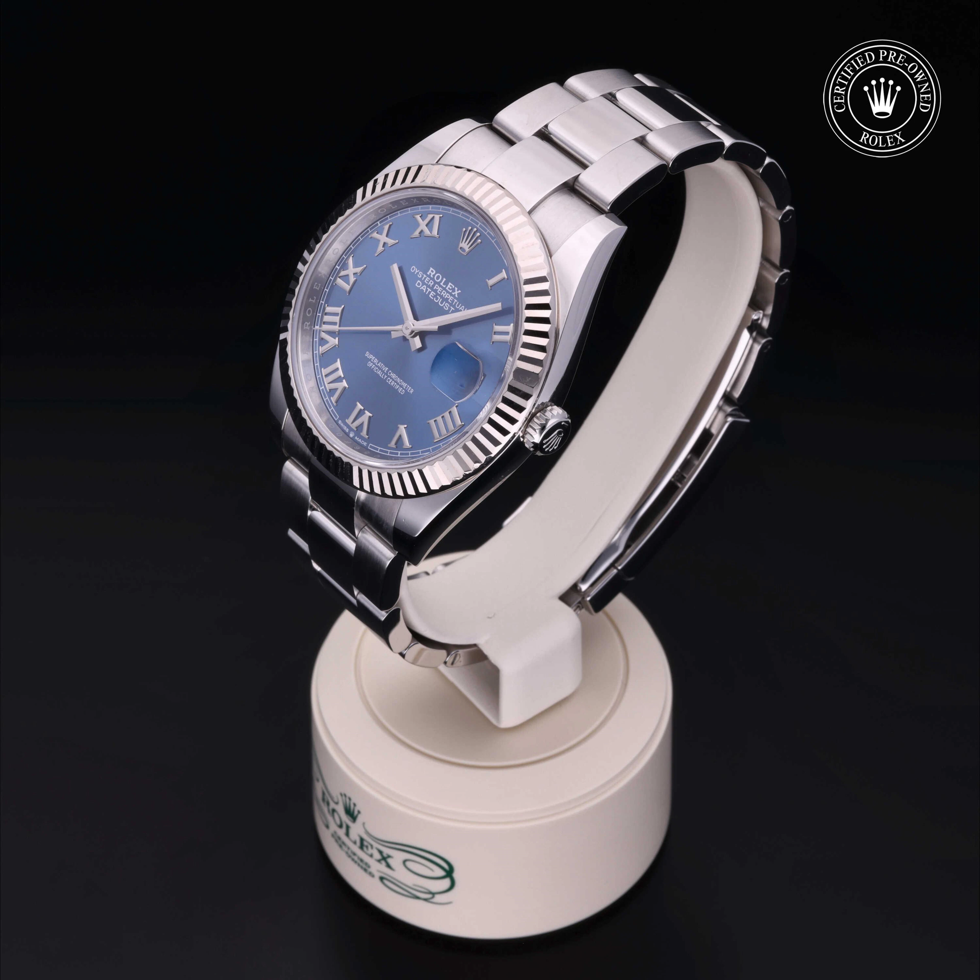 Rolex Certified Pre-Owned Datejust Datejust, 2022, Rolesor 18 Carat White, 41 mm - image 3 of 5
