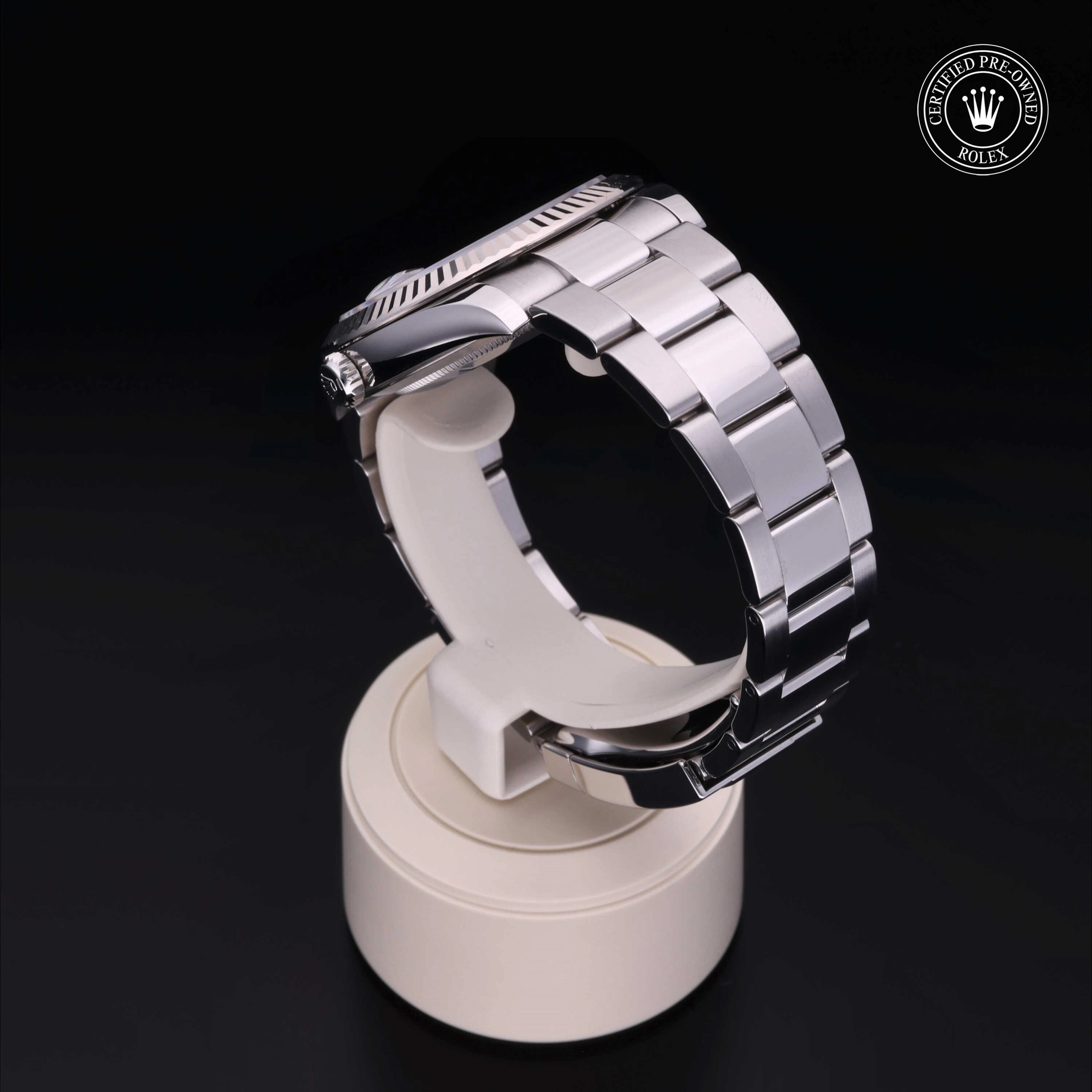 Rolex Certified Pre-Owned Datejust Datejust, 2022, Rolesor 18 Carat White, 41 mm - image 4 of 5