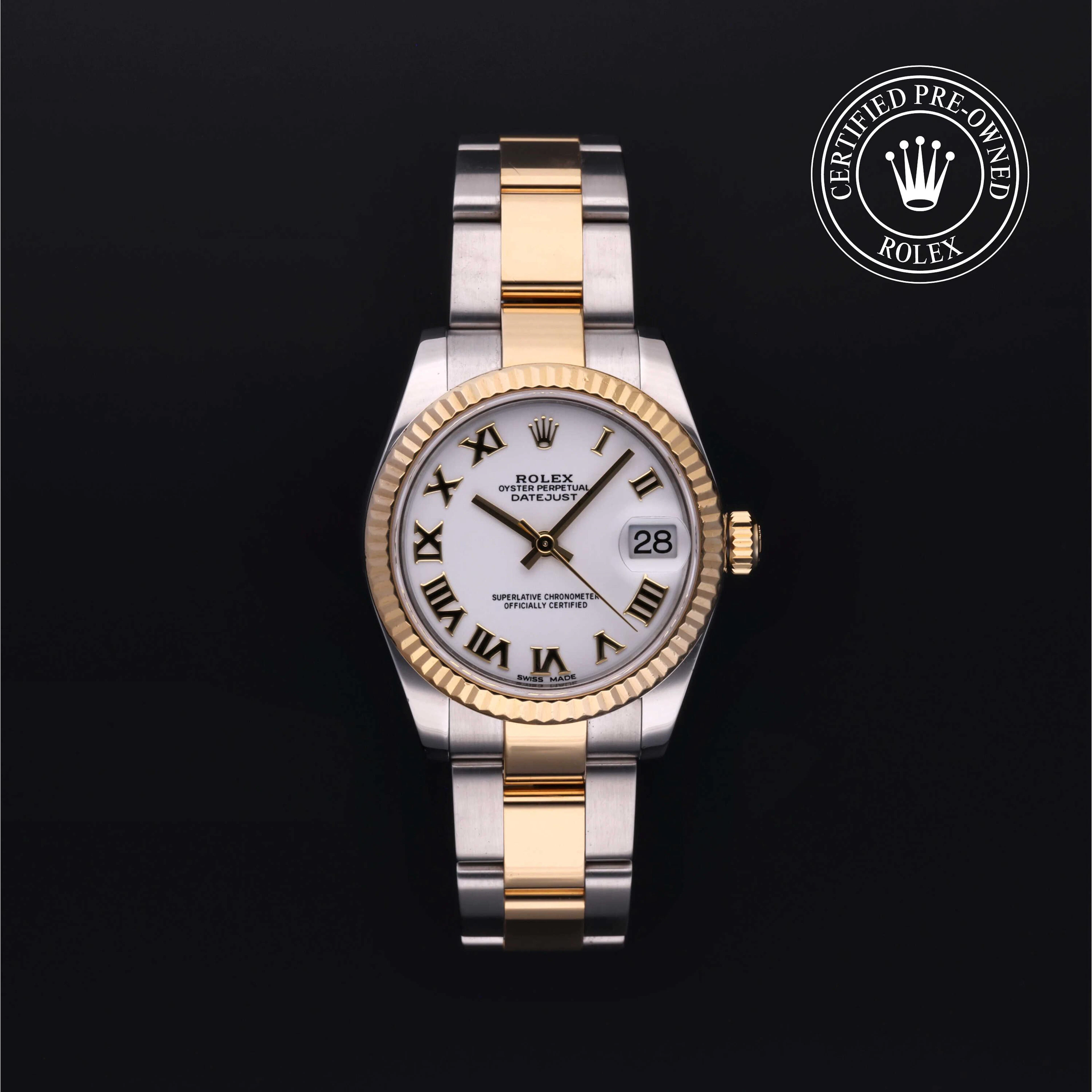 Rolex Certified Pre-Owned Datejust 178273 Datejust, 2019, Rolesor 18 Carat Yellow, 31 mm - image 1 of 5
