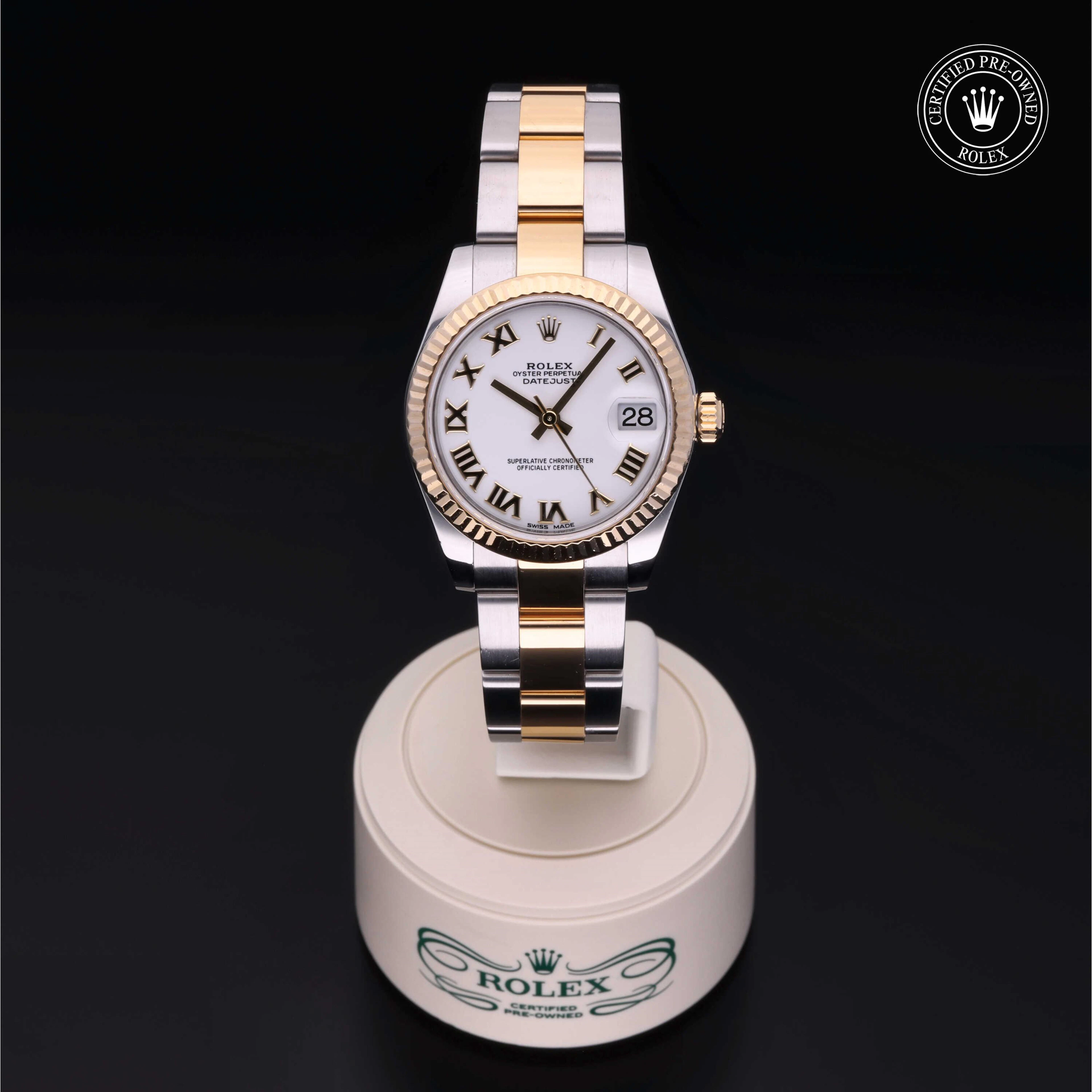 Rolex Certified Pre-Owned Datejust 178273 Datejust, 2019, Rolesor 18 Carat Yellow, 31 mm - image 2 of 5