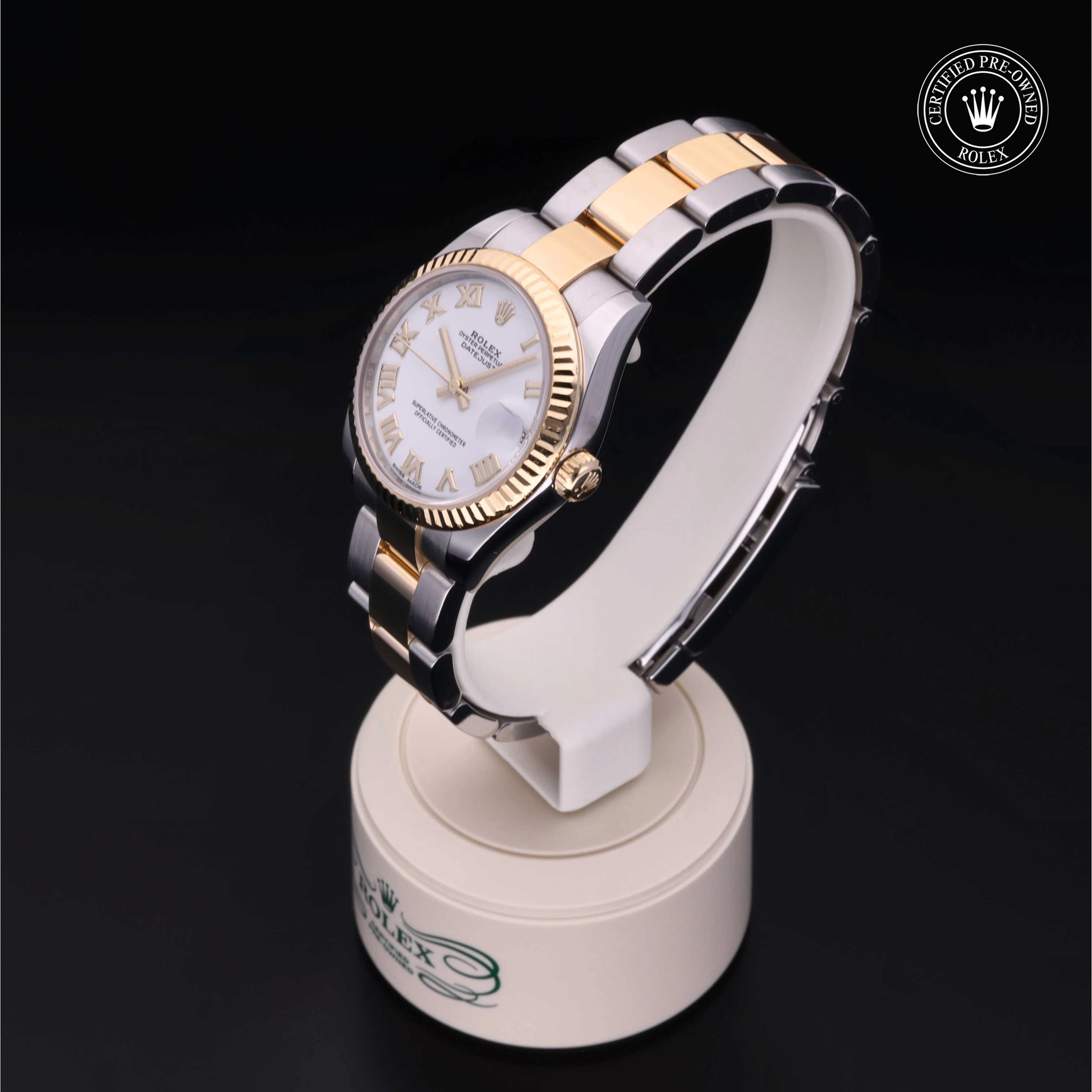 Rolex Certified Pre-Owned Datejust 178273 Datejust, 2019, Rolesor 18 Carat Yellow, 31 mm - image 3 of 5