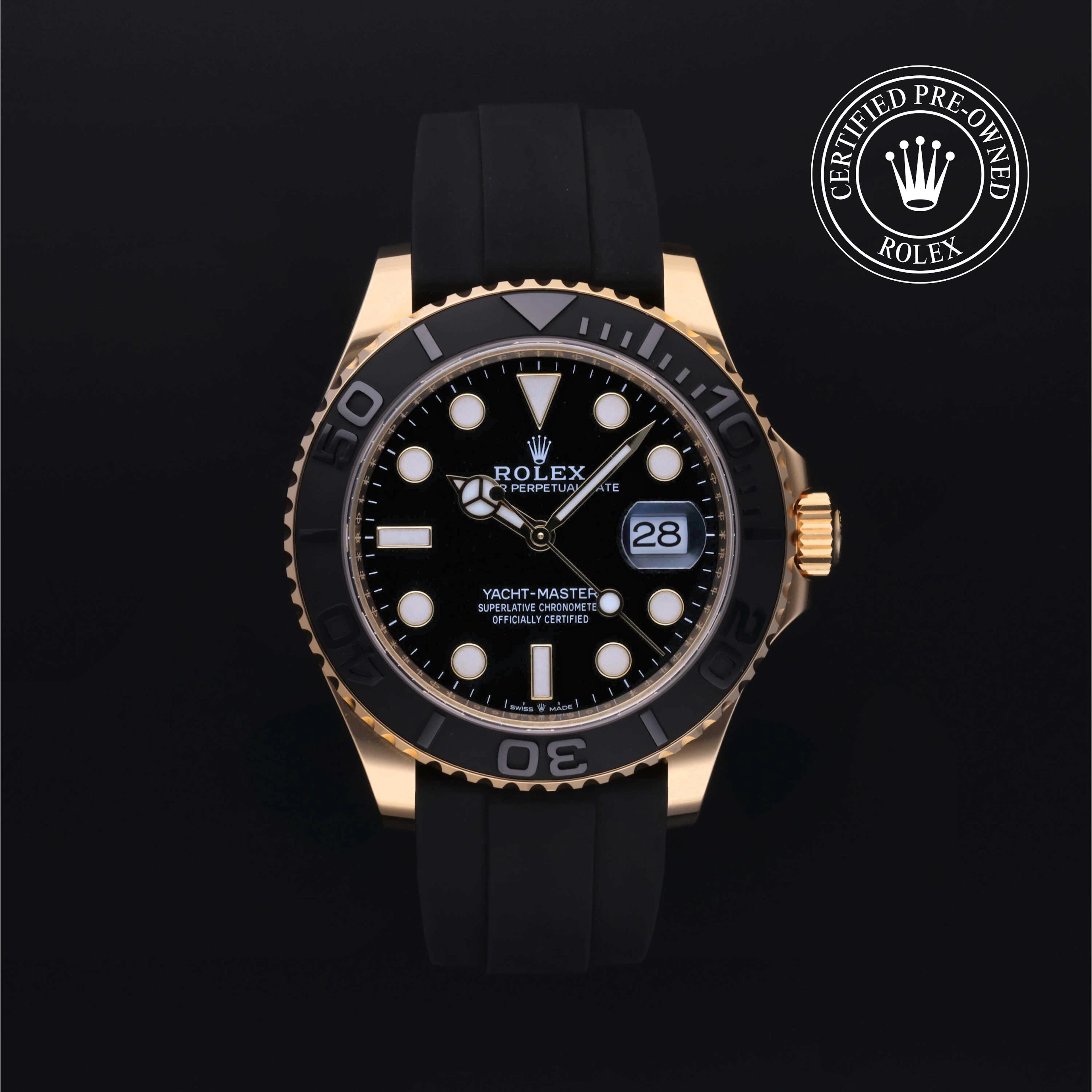 Rolex Certified Pre-Owned Yacht-Master Yacht-Master, 2022, Gold 18 Carat Yellow, 42 mm - image 1 of 5