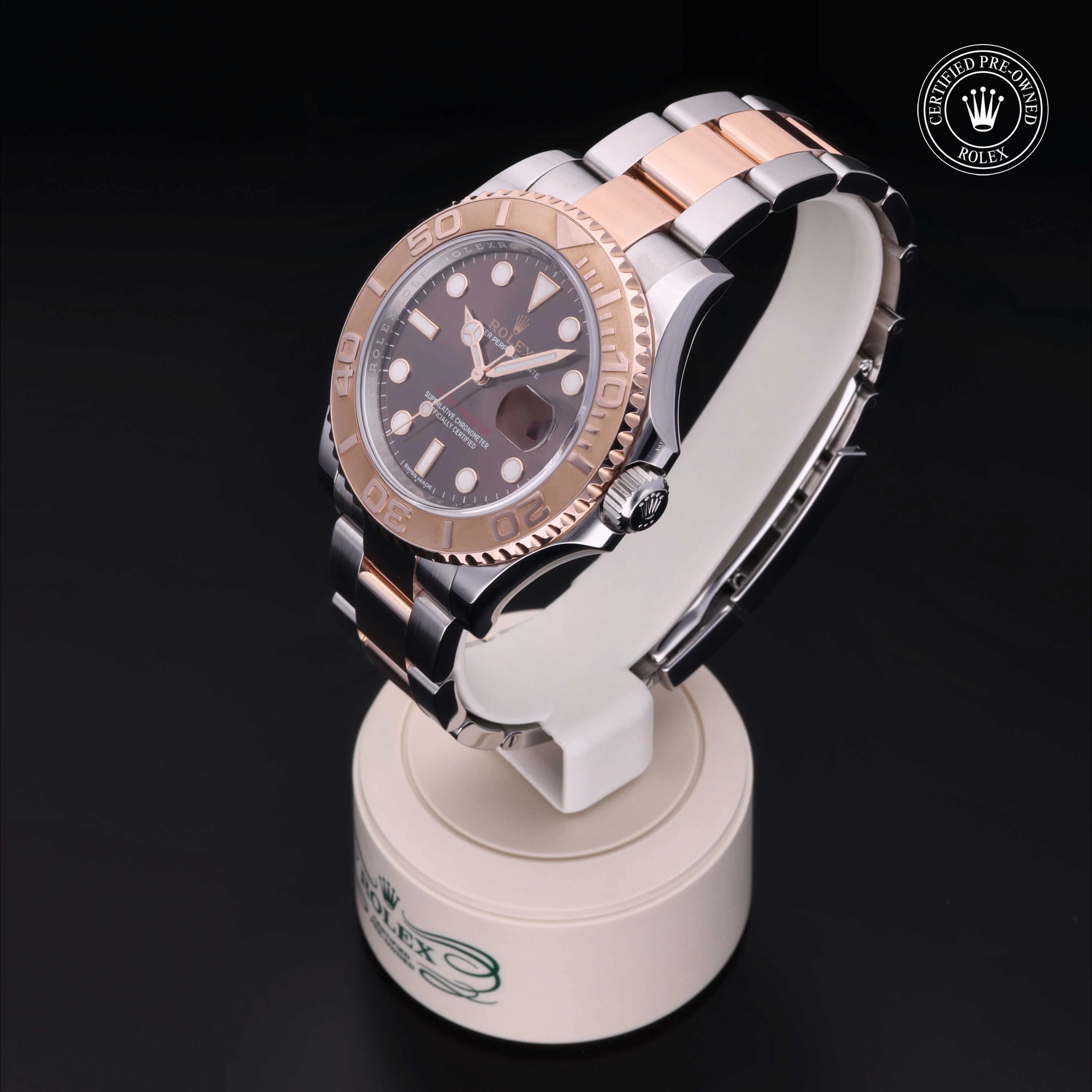 Rolex Certified Pre-Owned Yacht-Master Yacht-Master, 2016, Rolesor 18 Carat Red, 40 mm - image 3 of 5