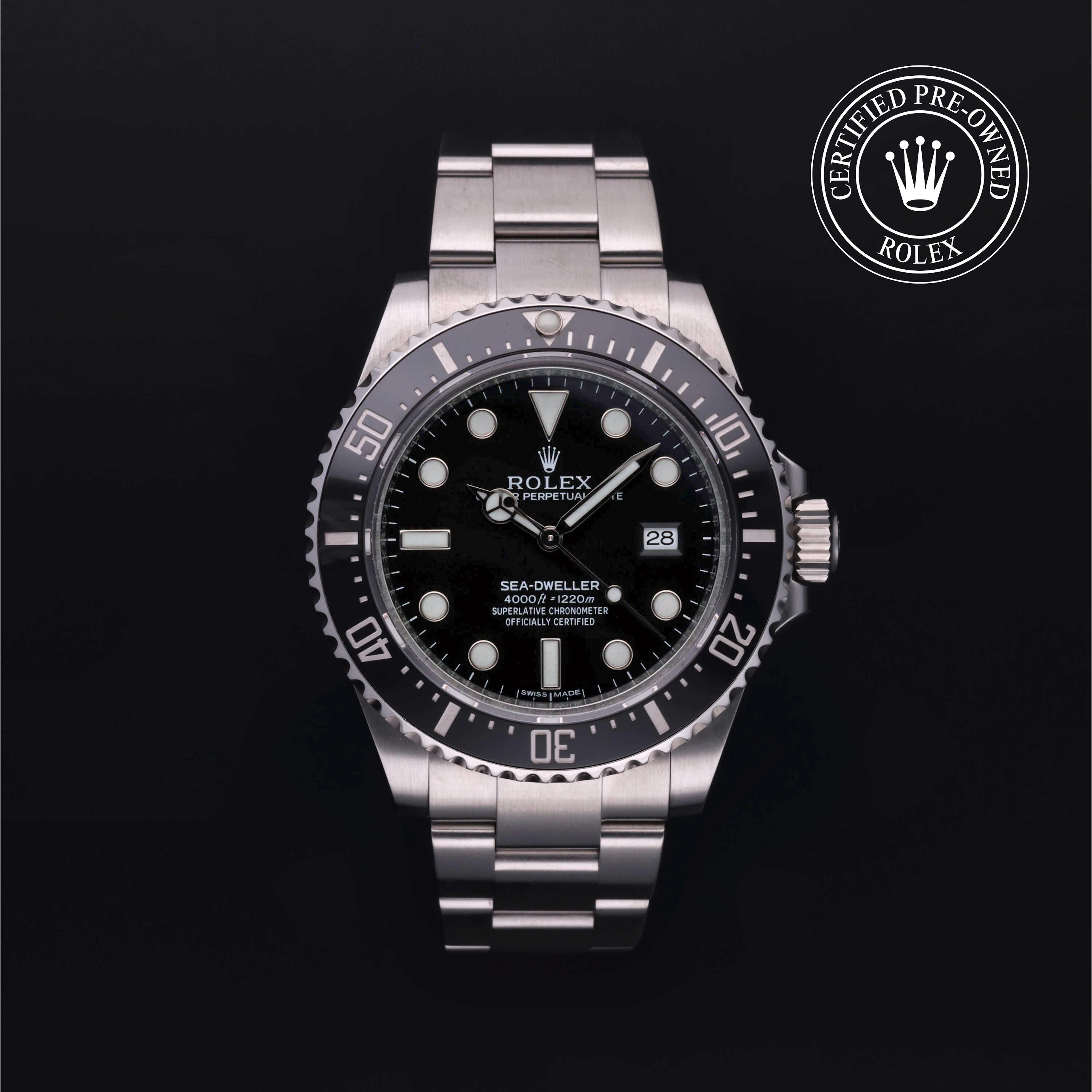 Rolex Certified Pre-Owned Sea-Dweller Sea-Dweller, 2015, Steel, 40 mm - image 1 of 5