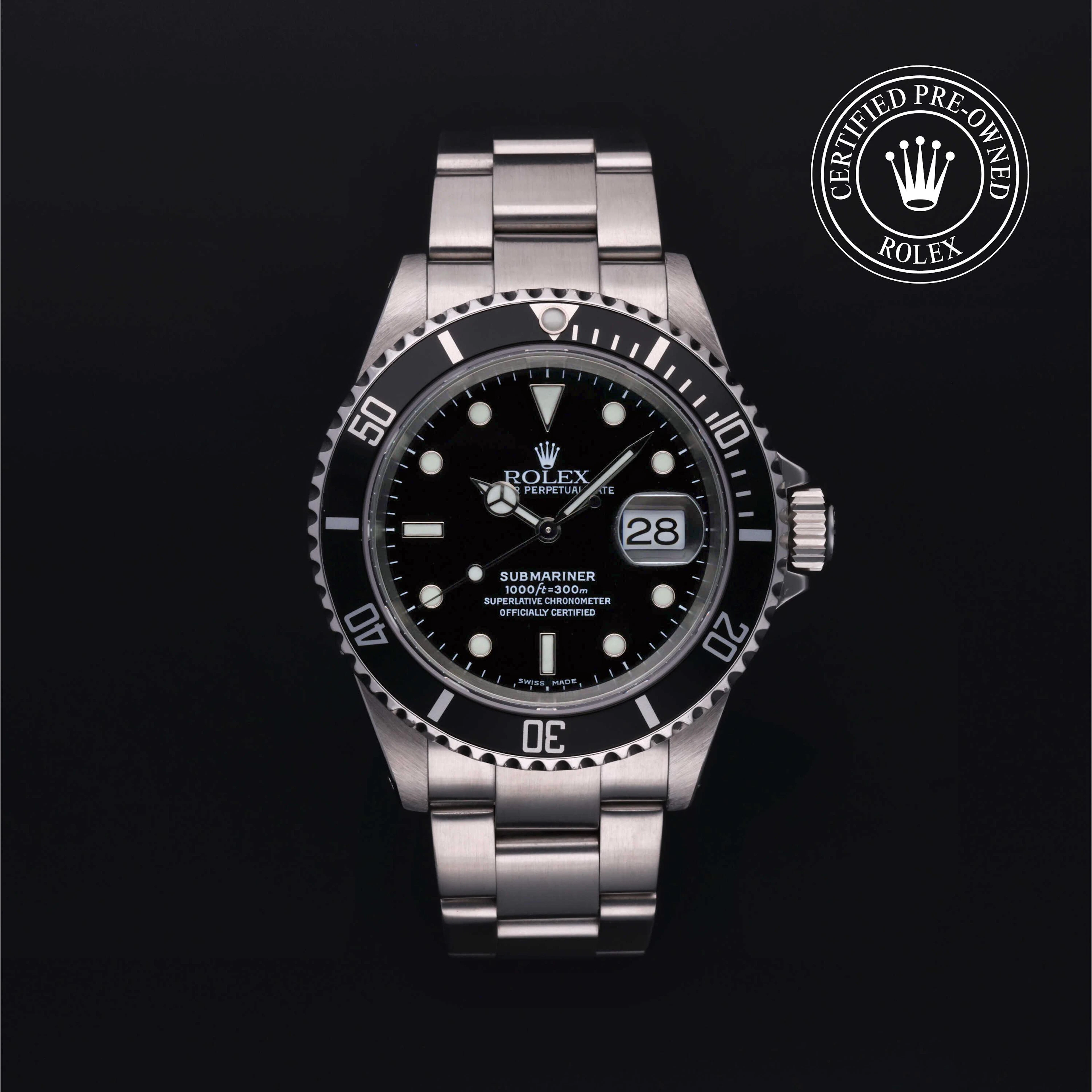 Rolex Certified Pre-Owned Submariner Submariner, Unknown, Steel, 40 mm - image 1 of 5