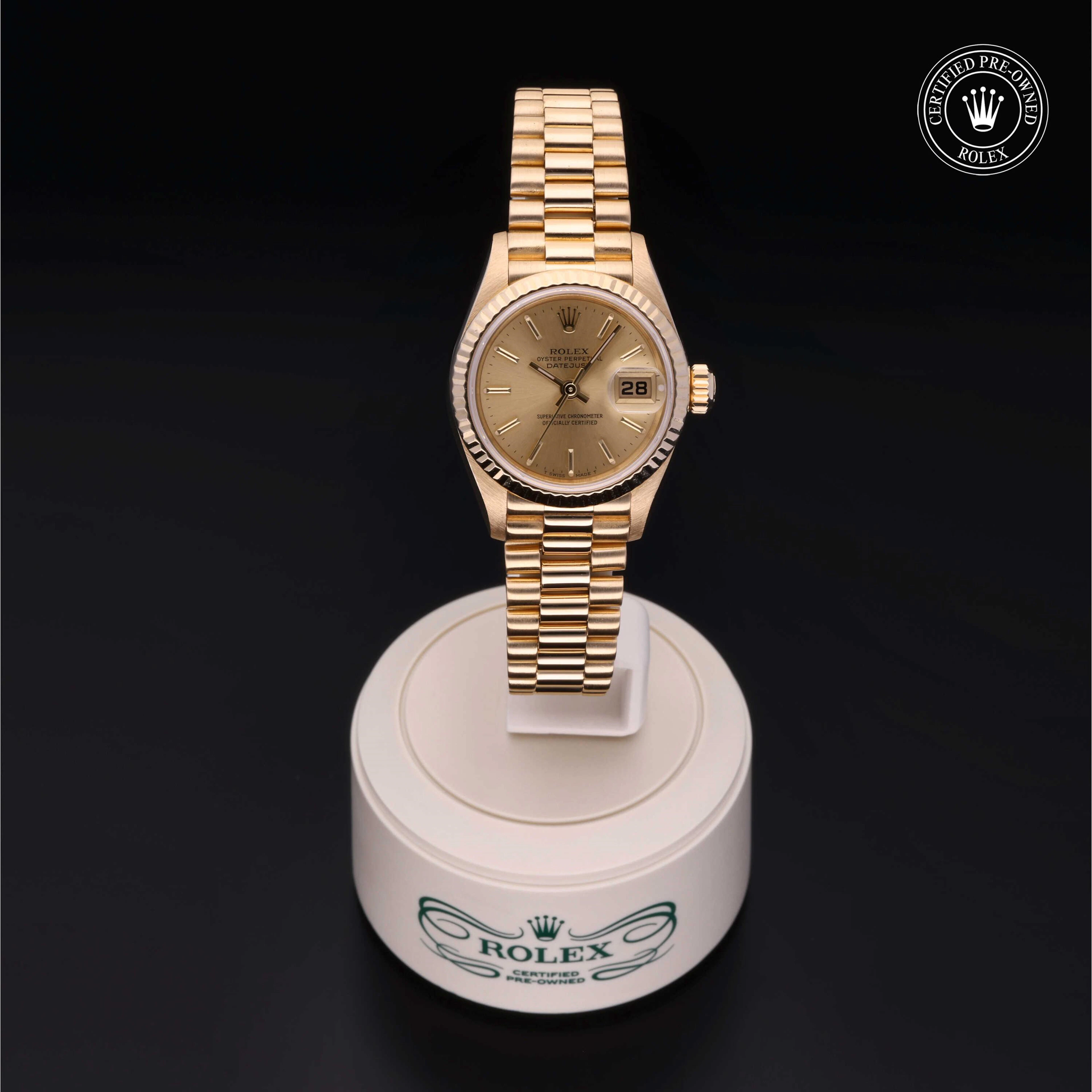 Rolex Certified Pre-Owned Datejust Datejust, Unknown, Gold 18 Carat Yellow, 26 mm - image 2 of 5