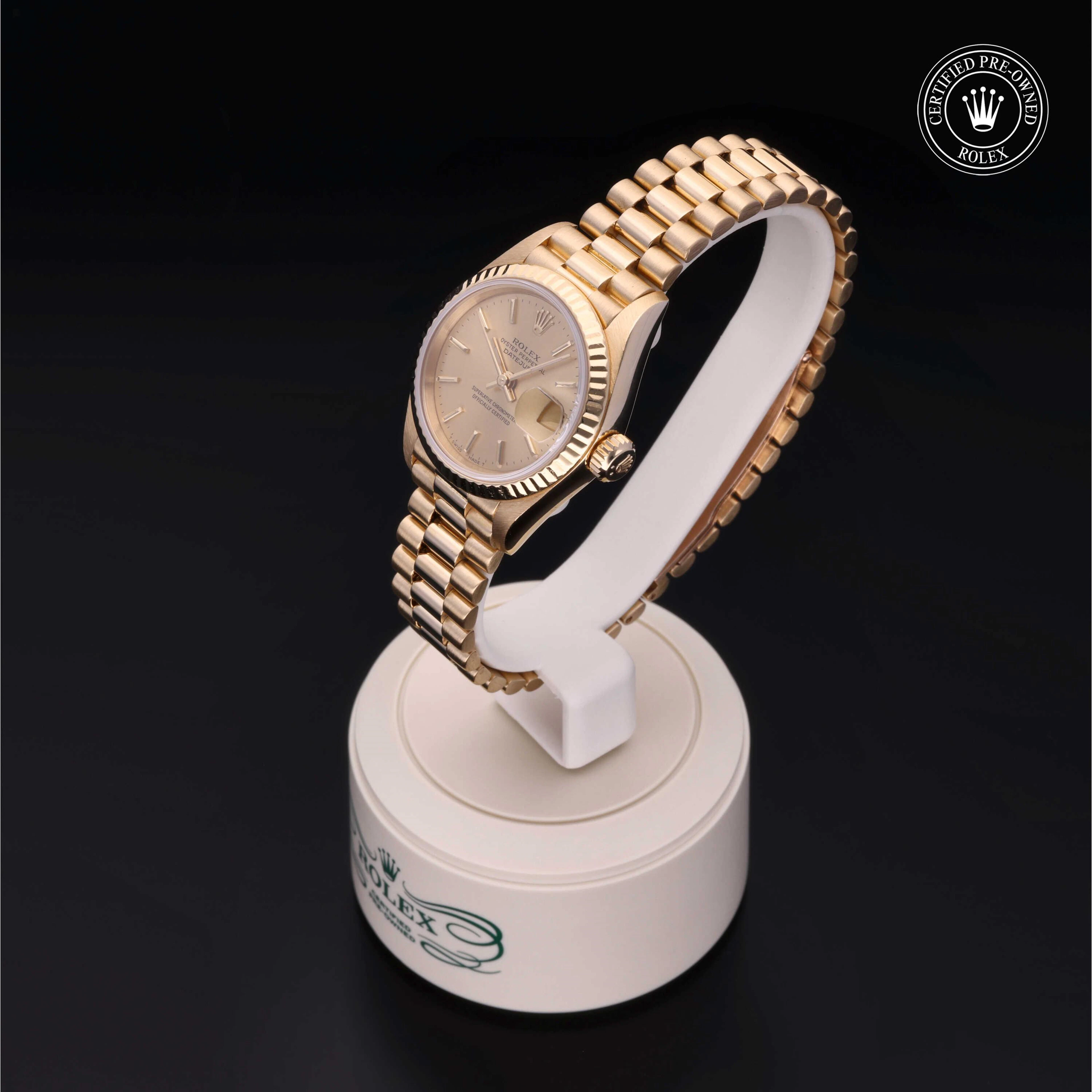 Rolex Certified Pre-Owned Datejust Datejust, Unknown, Gold 18 Carat Yellow, 26 mm - image 3 of 5