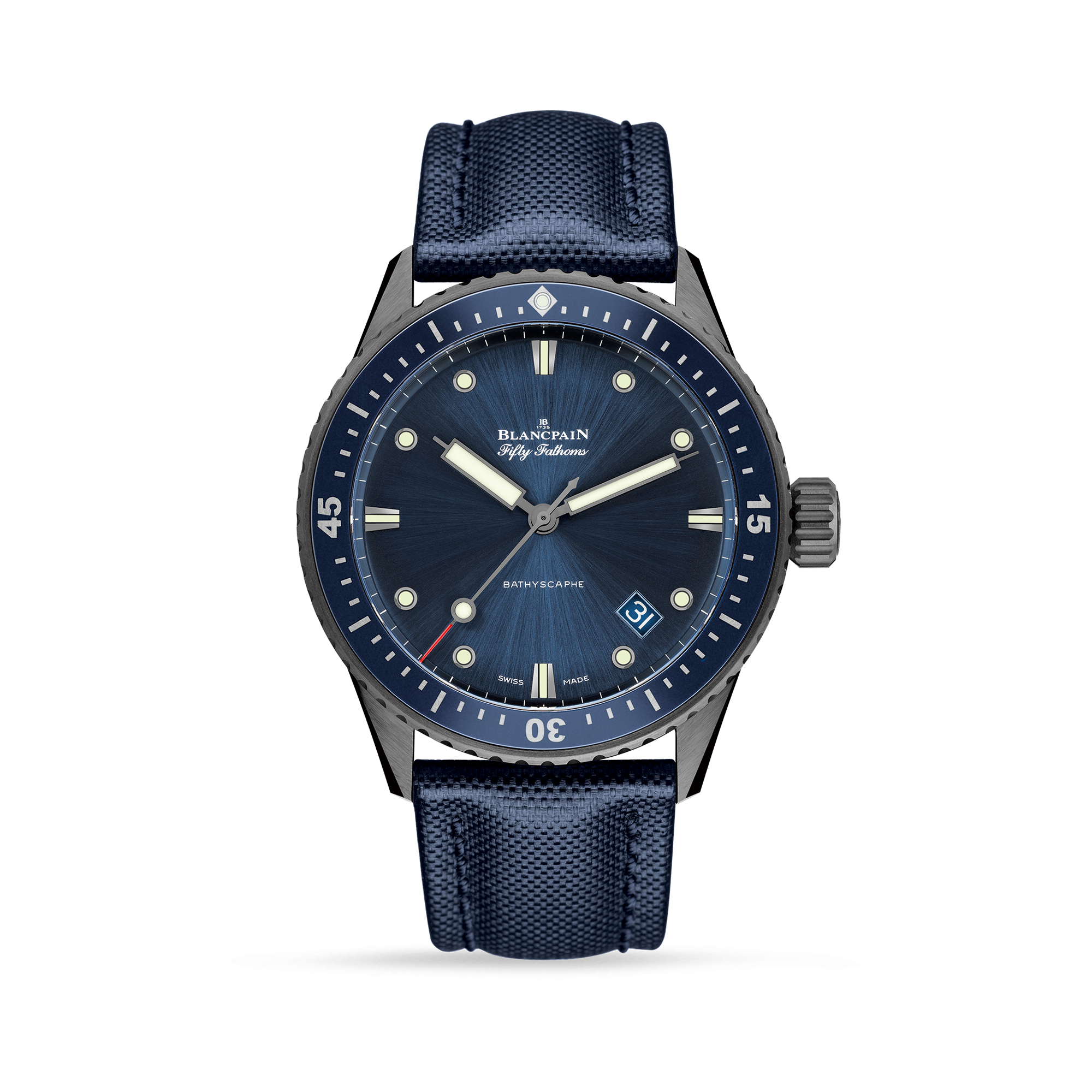 Blancpain Fifty Fathoms Bathyscaphe watch GASSAN