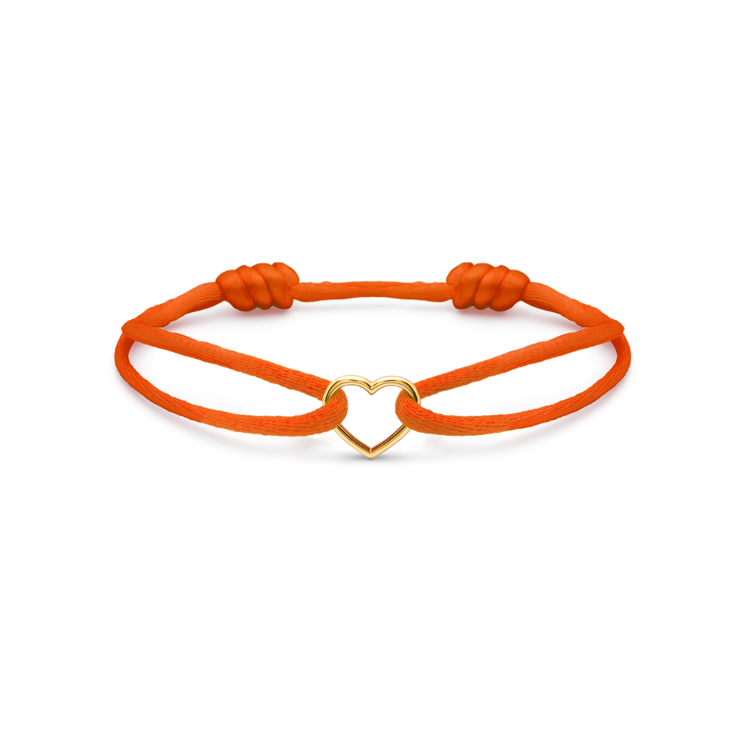 GASSAN Jewels GASSAN HEART COLOR BRACELET YG