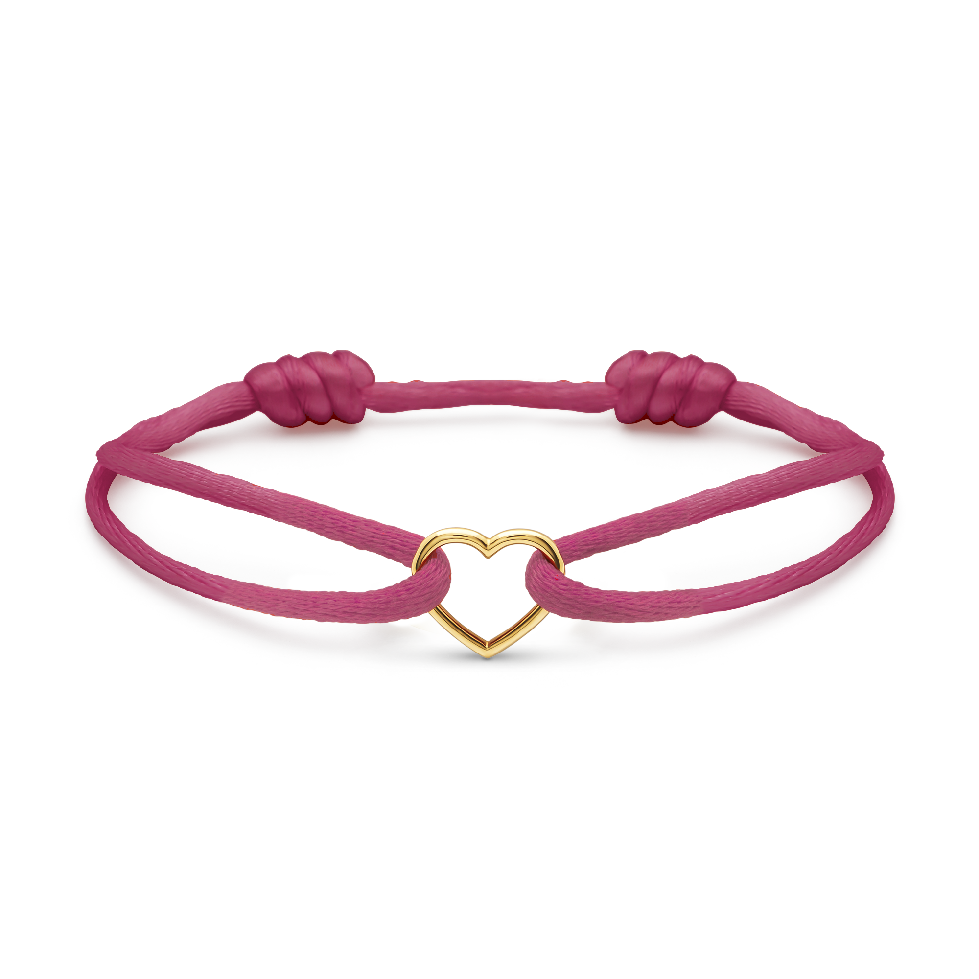 GASSAN Jewels GASSAN HEART COLOR BRACELET YG