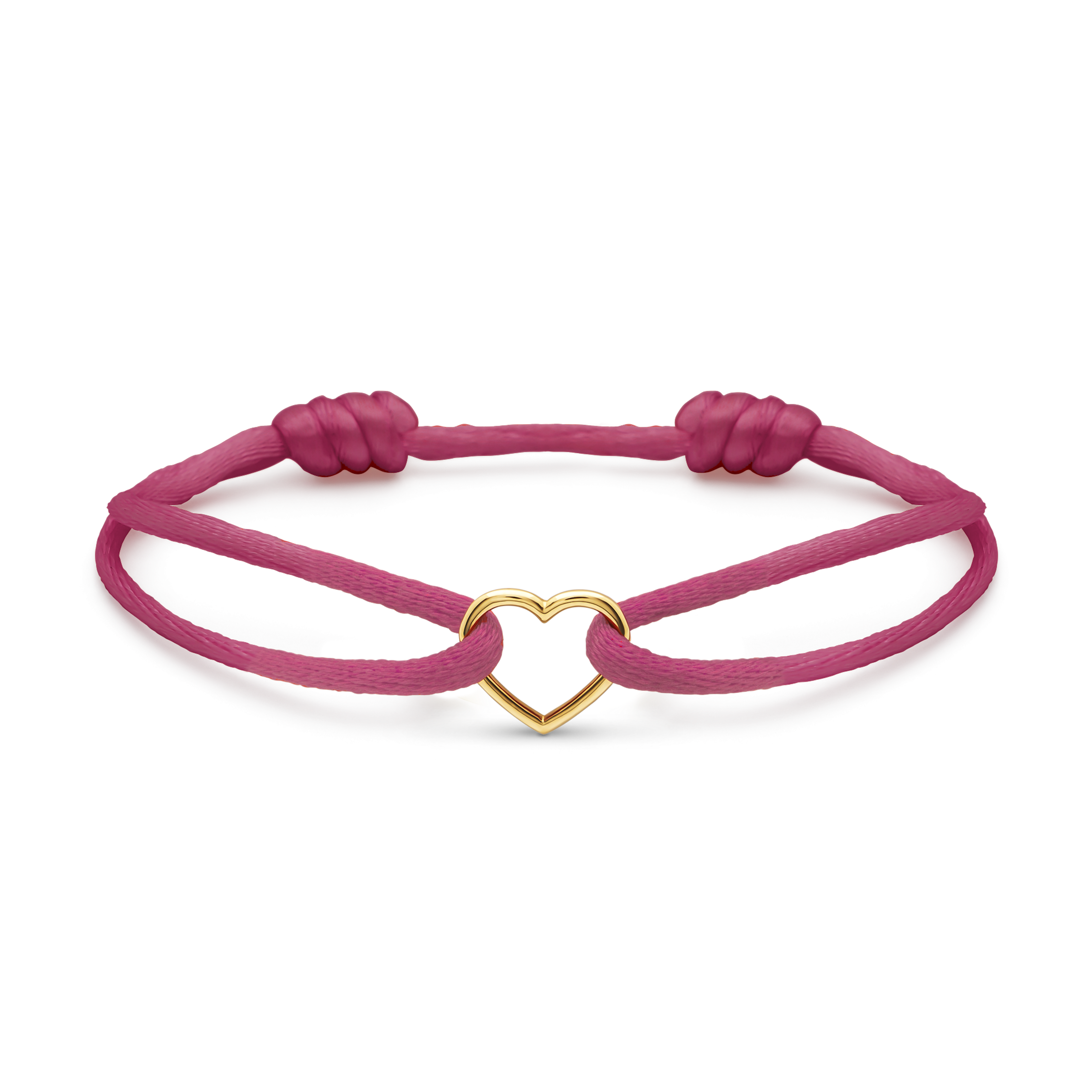 GASSAN Jewels GASSAN HEART COLOR BRACELET YG