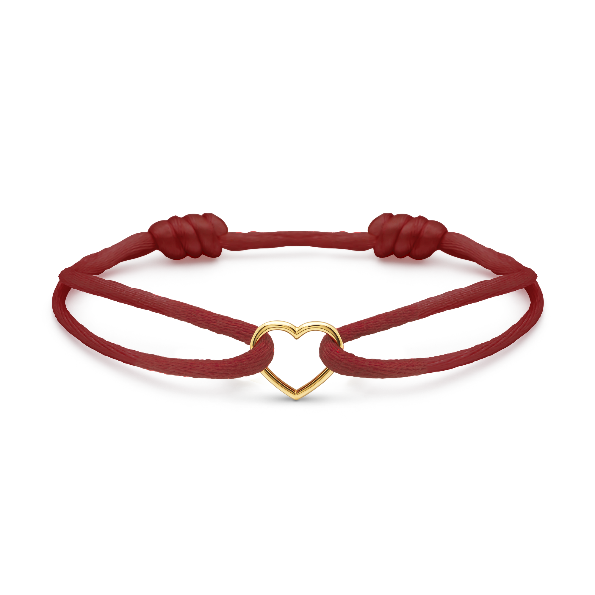 GASSAN Jewels GASSAN HEART COLOR BRACELET YG