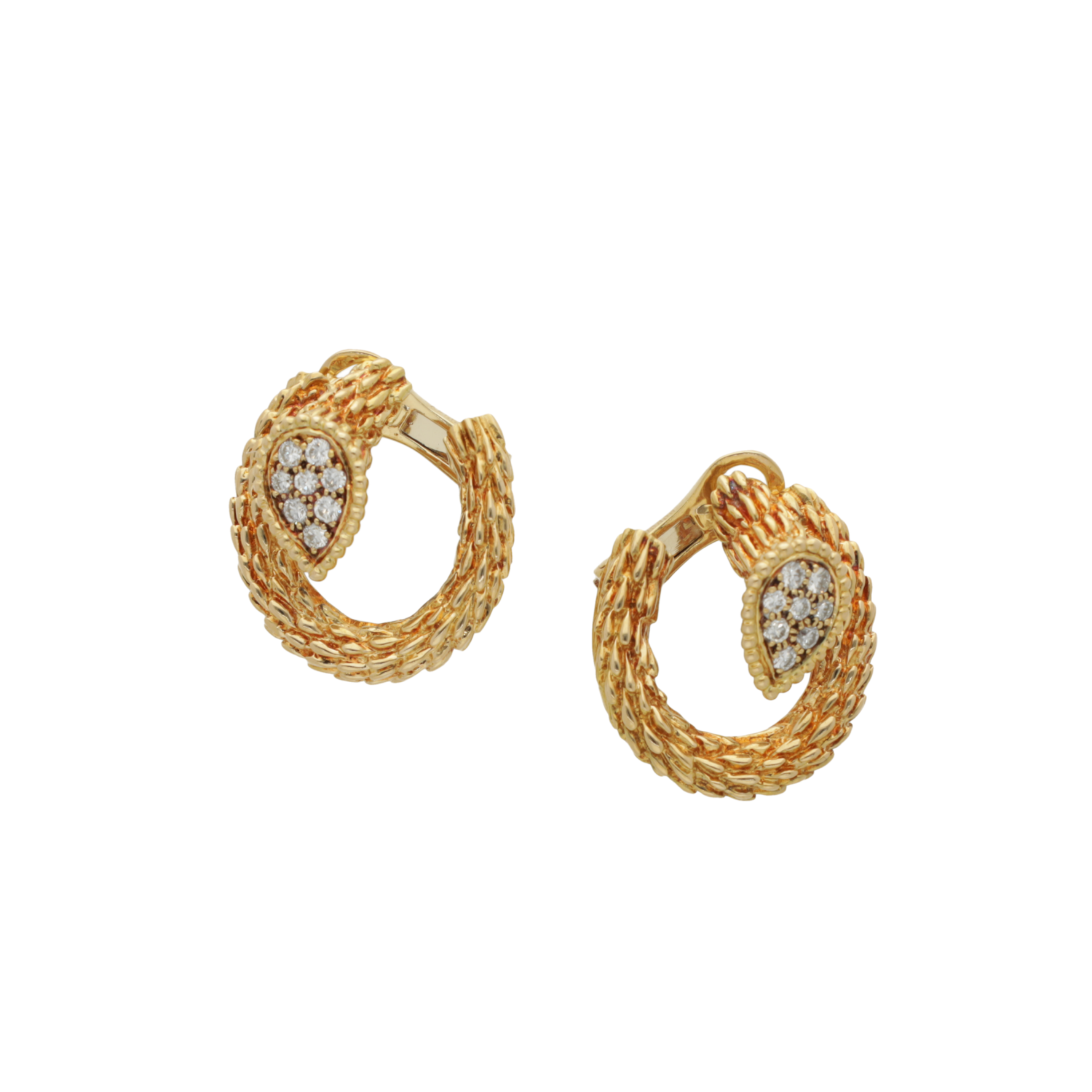Vintage Juwelen French Boucheron Oorbellen