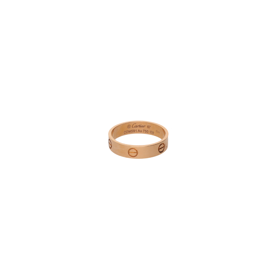 Vintage Juwelen Cartier Love Men Ring