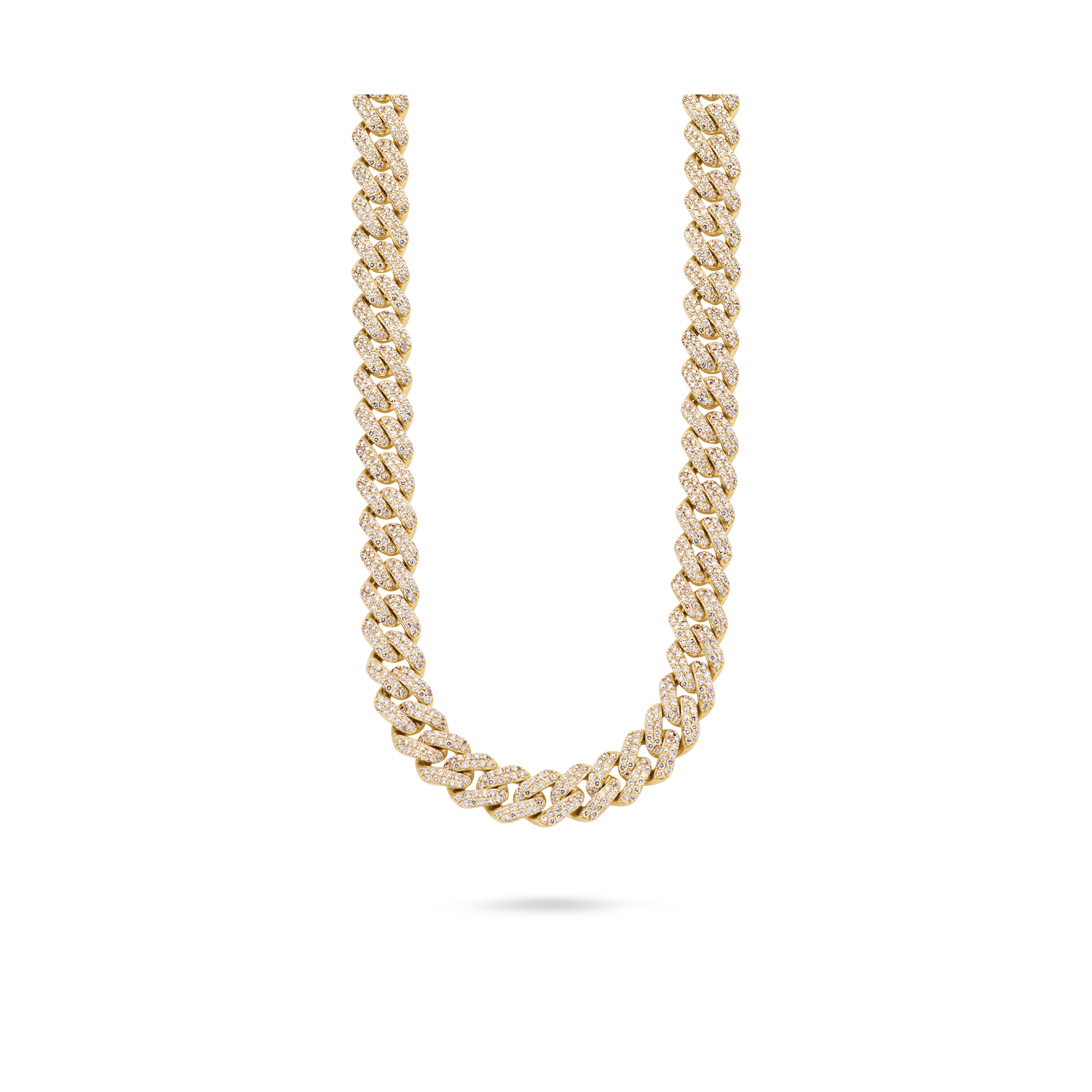 TROPHY BY GASSAN Collier Timeless Diamond Cuban Link