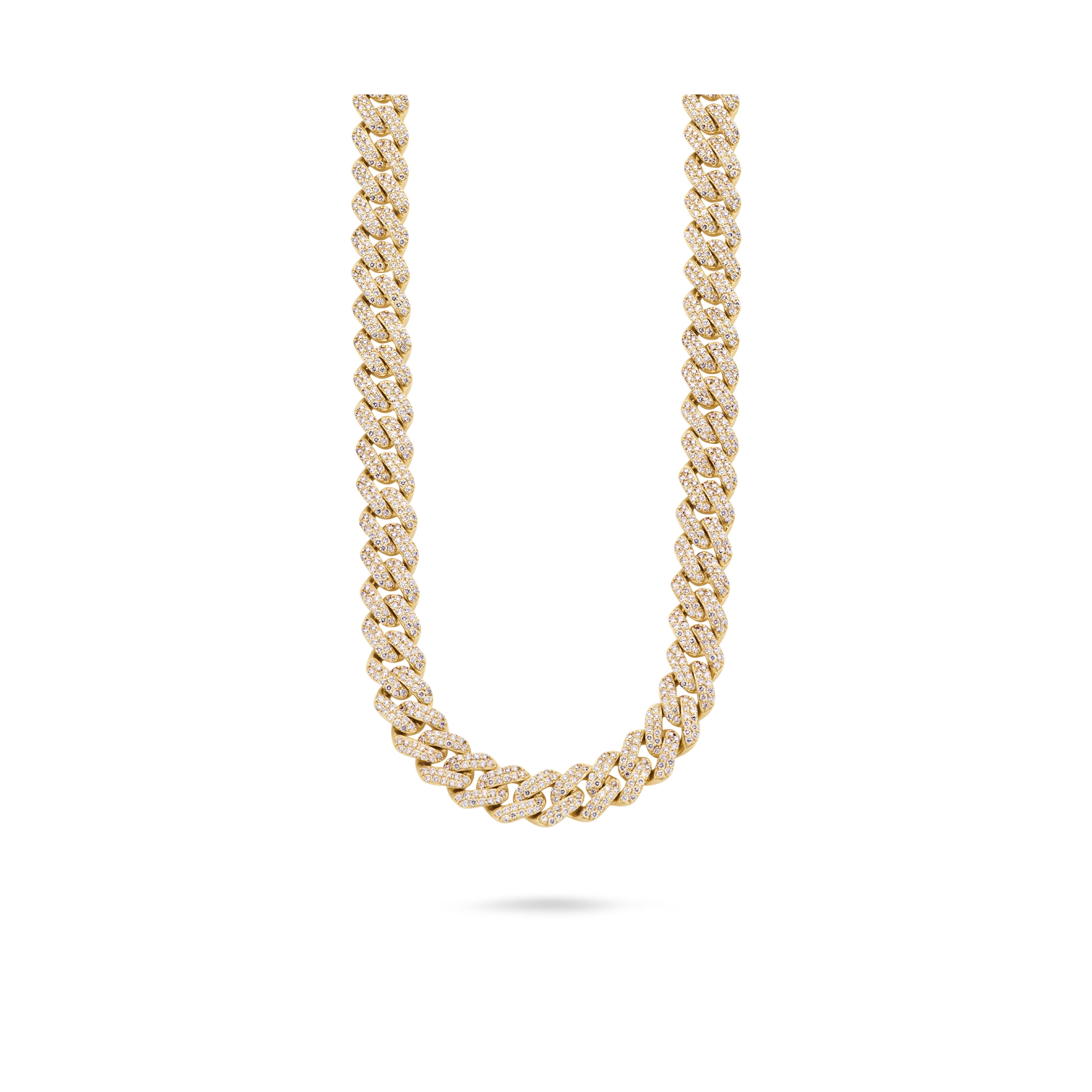 TROPHY BY GASSAN Collier Timeless Diamond Cuban Link