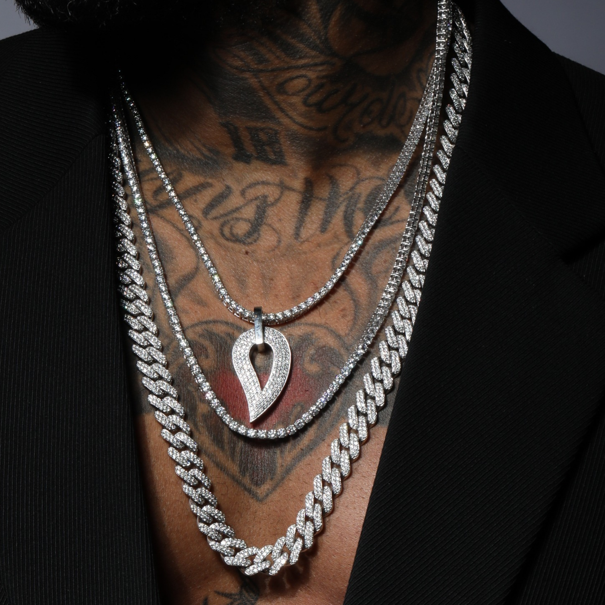 TROPHY BY GASSAN Collier Timeless Cuban Link