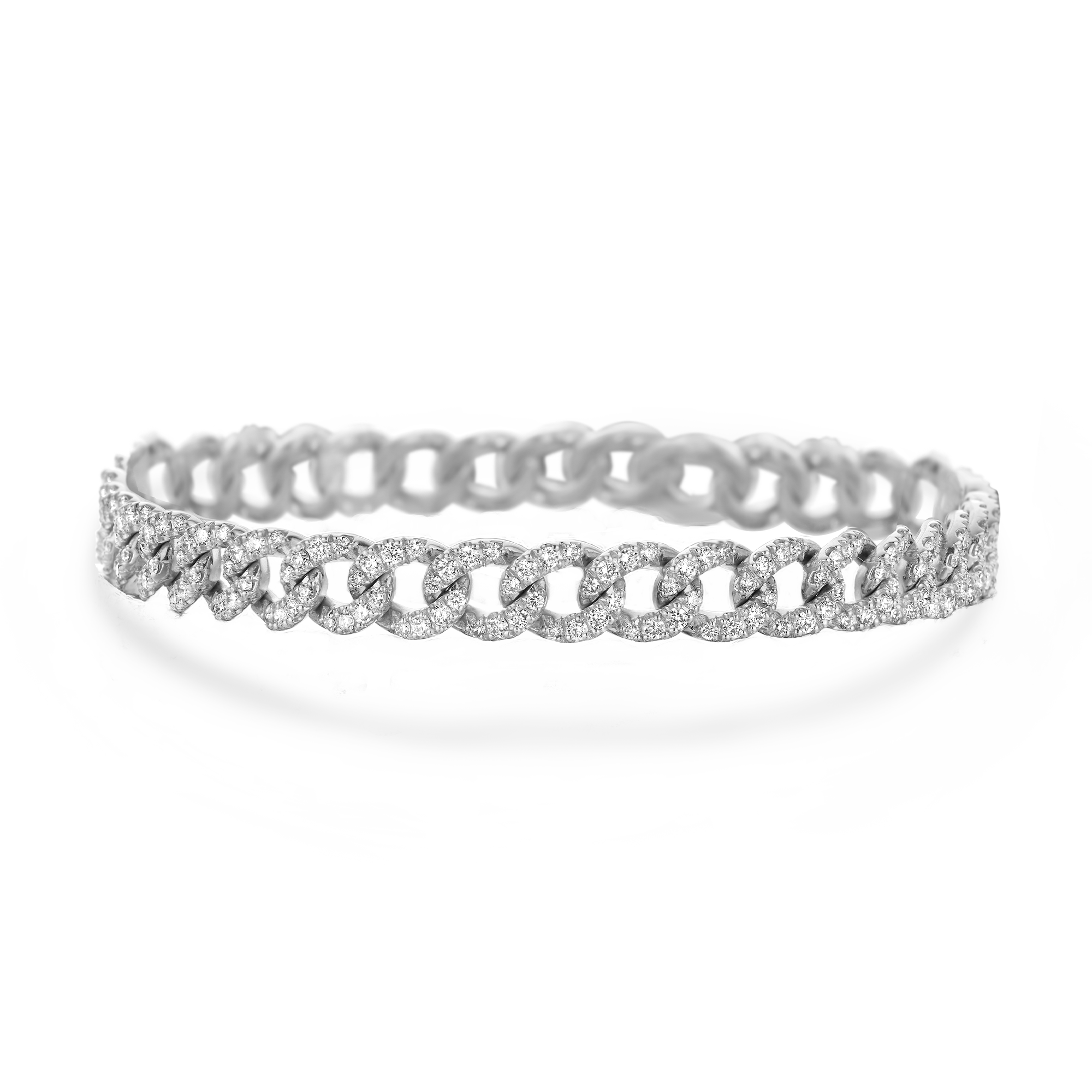 TROPHY BY GASSAN Armband Timeless Diamond Cuban Link