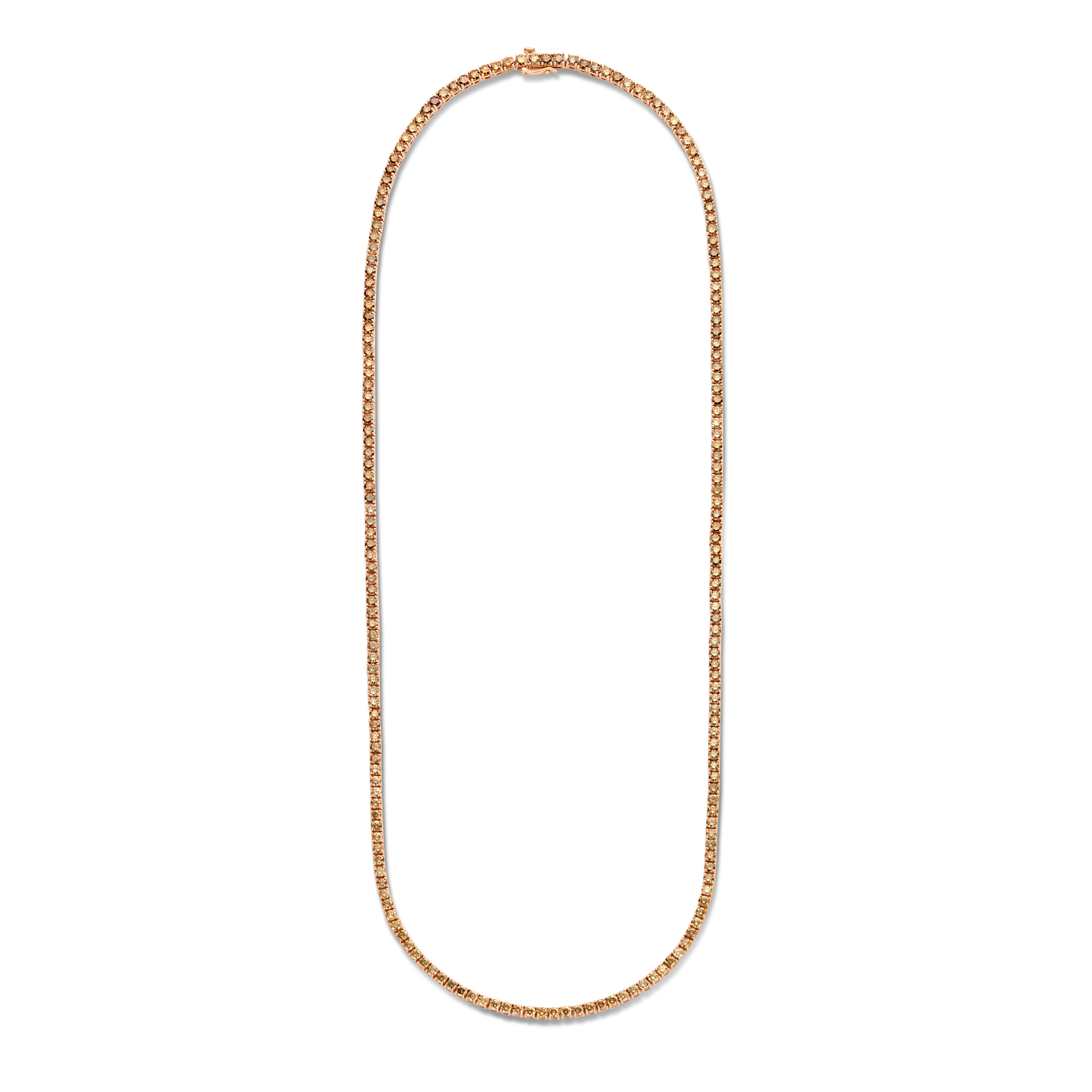 TROPHY BY GASSAN Necklace Timeless Brown Diamond